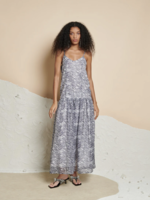 Ghospell Cameron Zebra Midi Dress