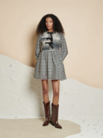 Ghospell Bobbi Check Mini Dress