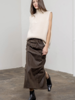 Moon River Mock Zip Sweater