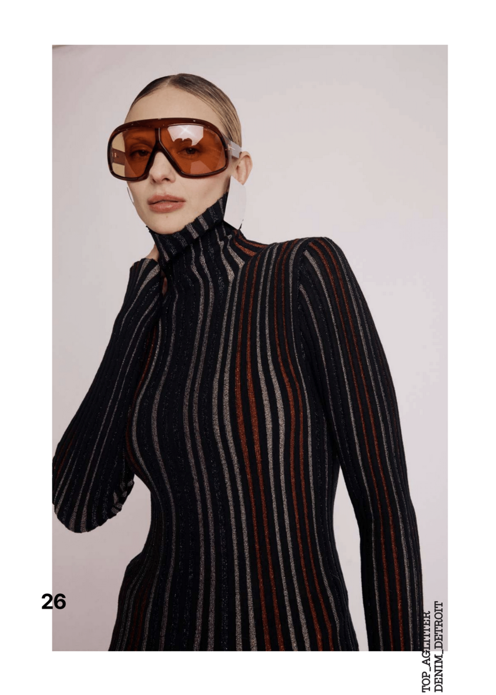 Berenice Lurex Turtleneck
