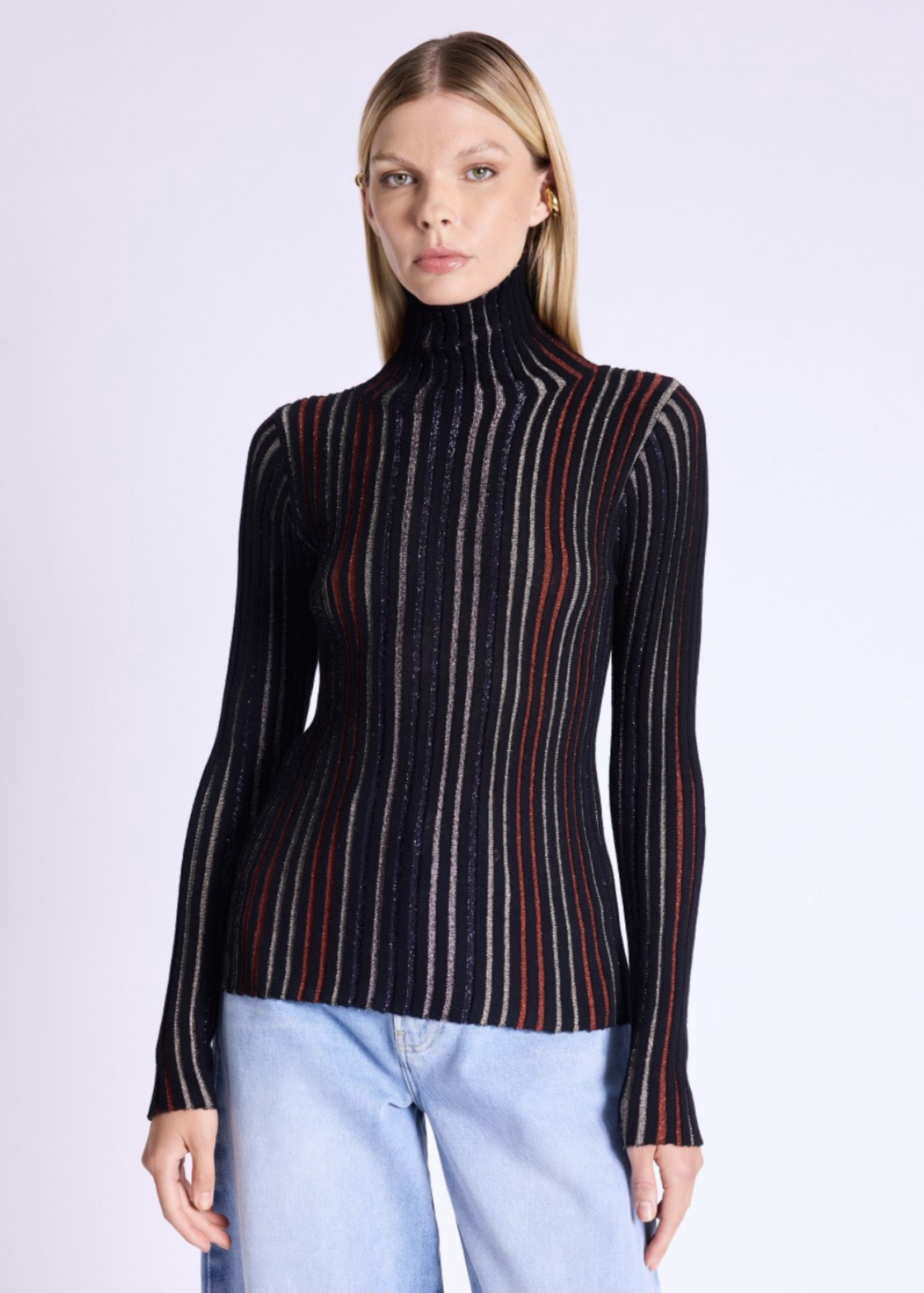 Berenice Lurex Turtleneck