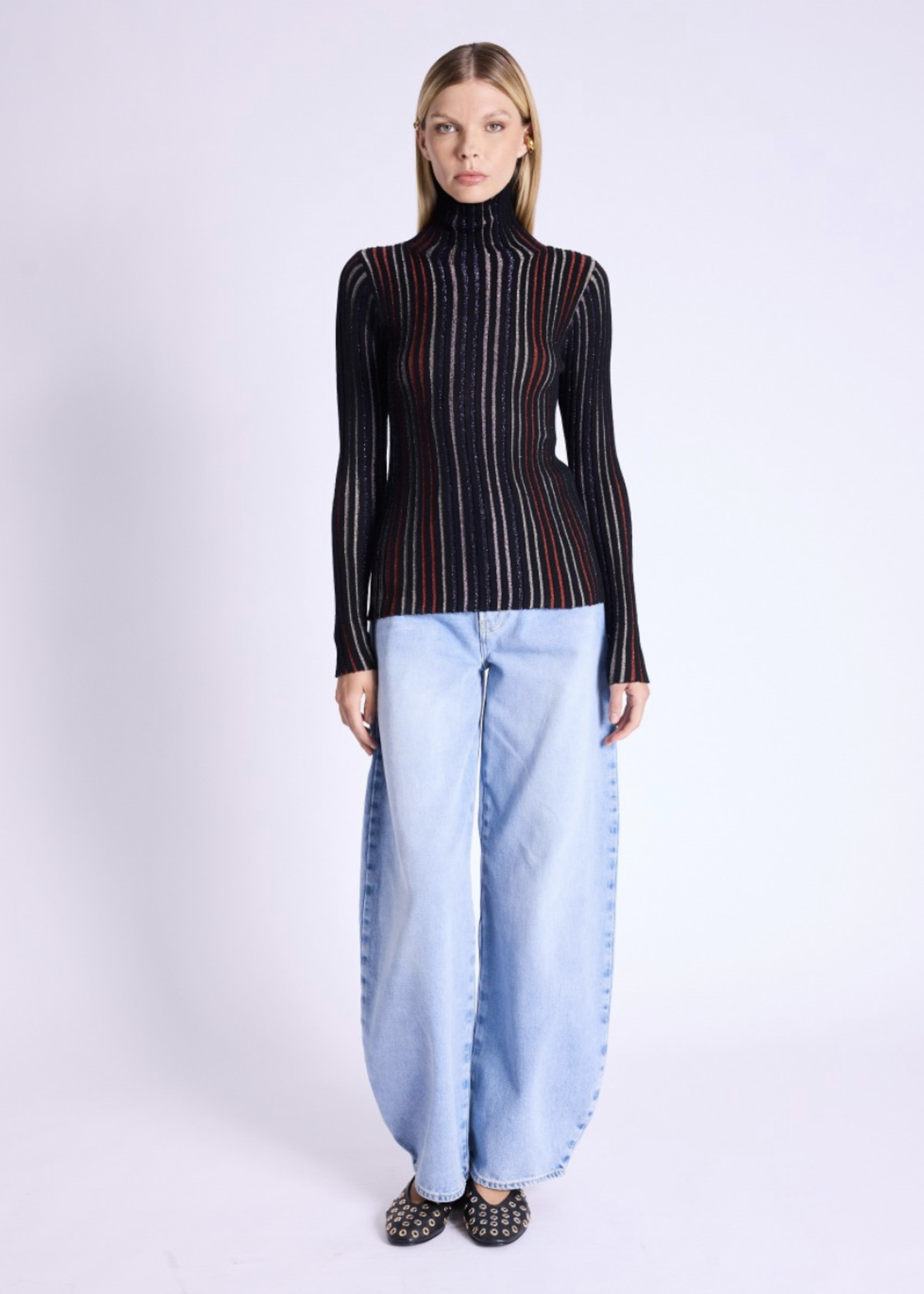 Berenice Lurex Turtleneck