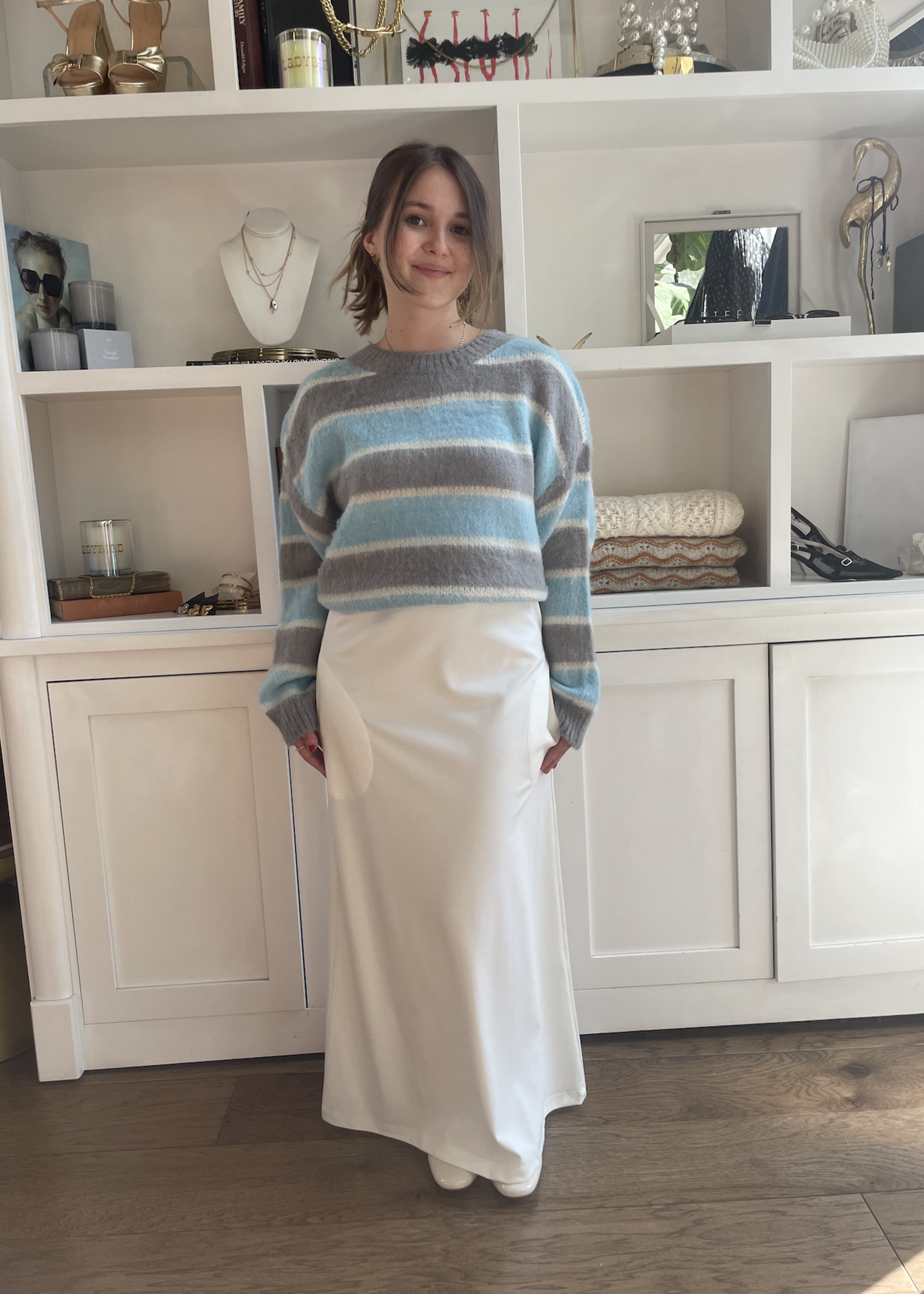 Little Lies Striped Sia Sweater