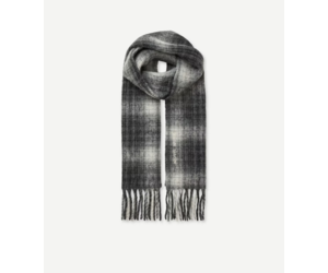 小物 Brushed Scarf / CHECKED BLACK Brushed Scarf / CHECKED BLACK | THE INOUE BROTHERS