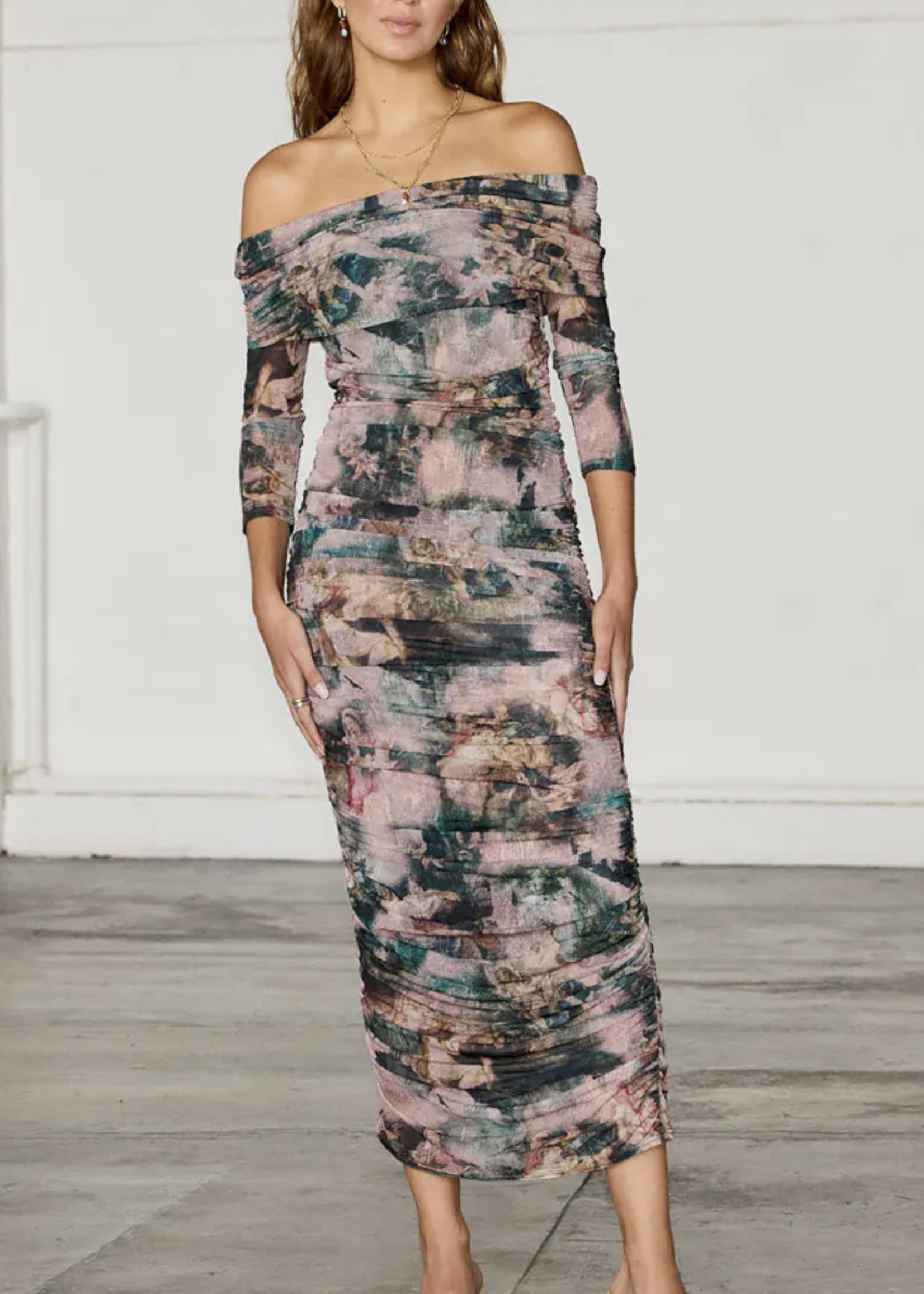 Never Fully Dressed Diaz Mesh Dress