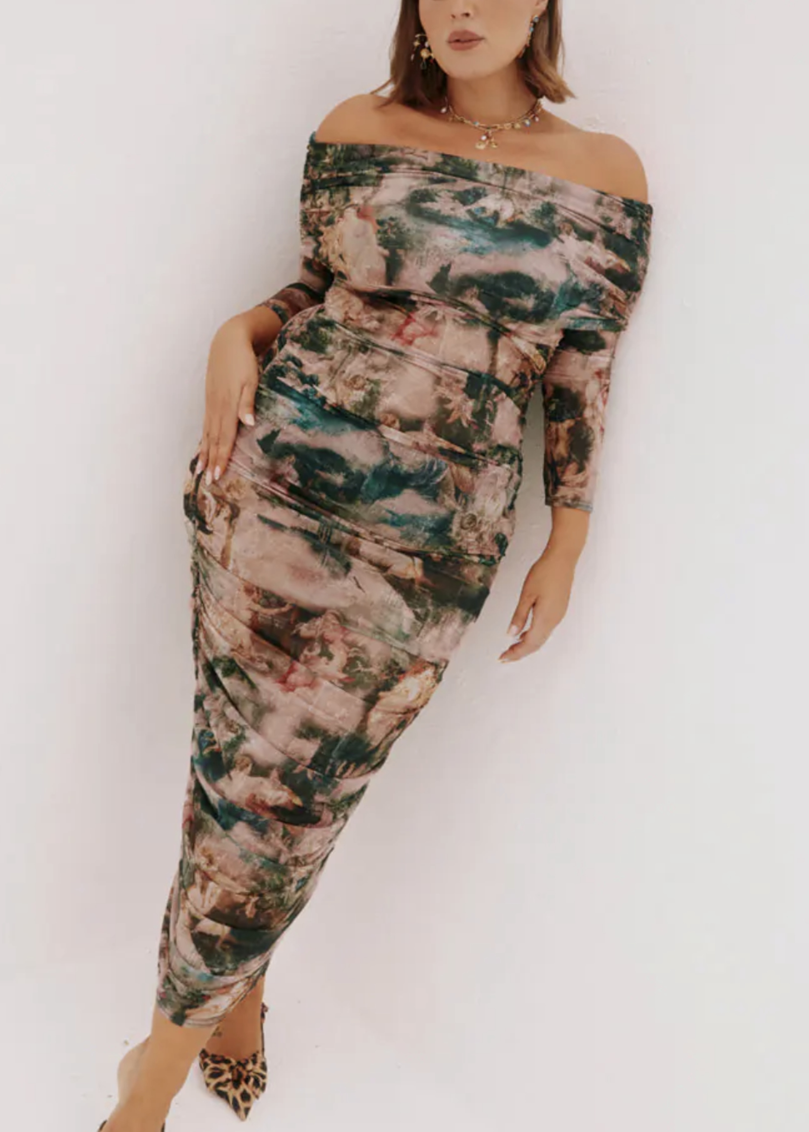 Never Fully Dressed Diaz Mesh Dress