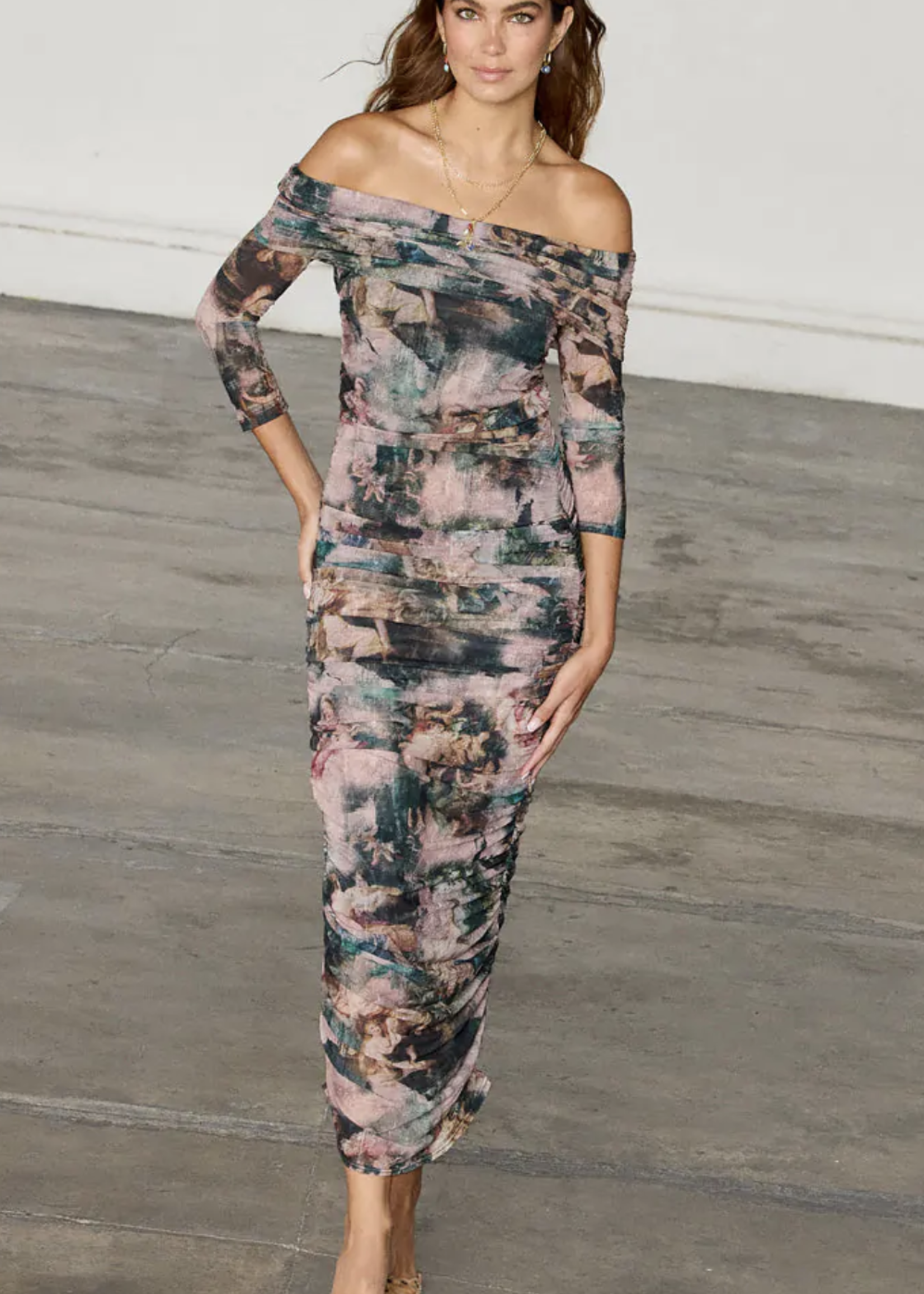 Never Fully Dressed Diaz Mesh Dress