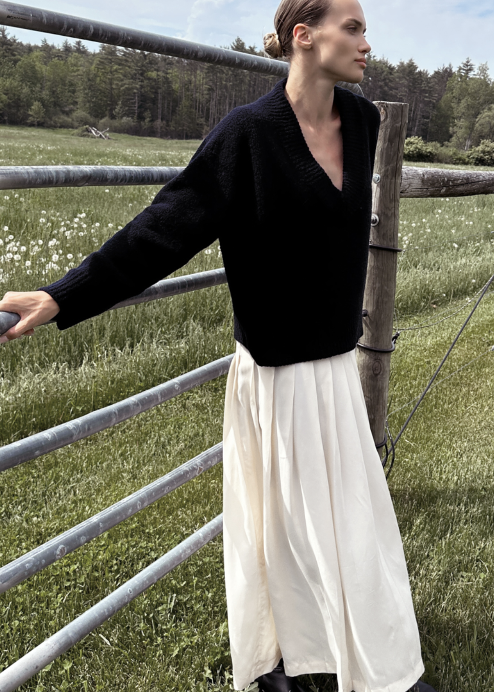 Emerson Fry Atelier Pleated Skirt