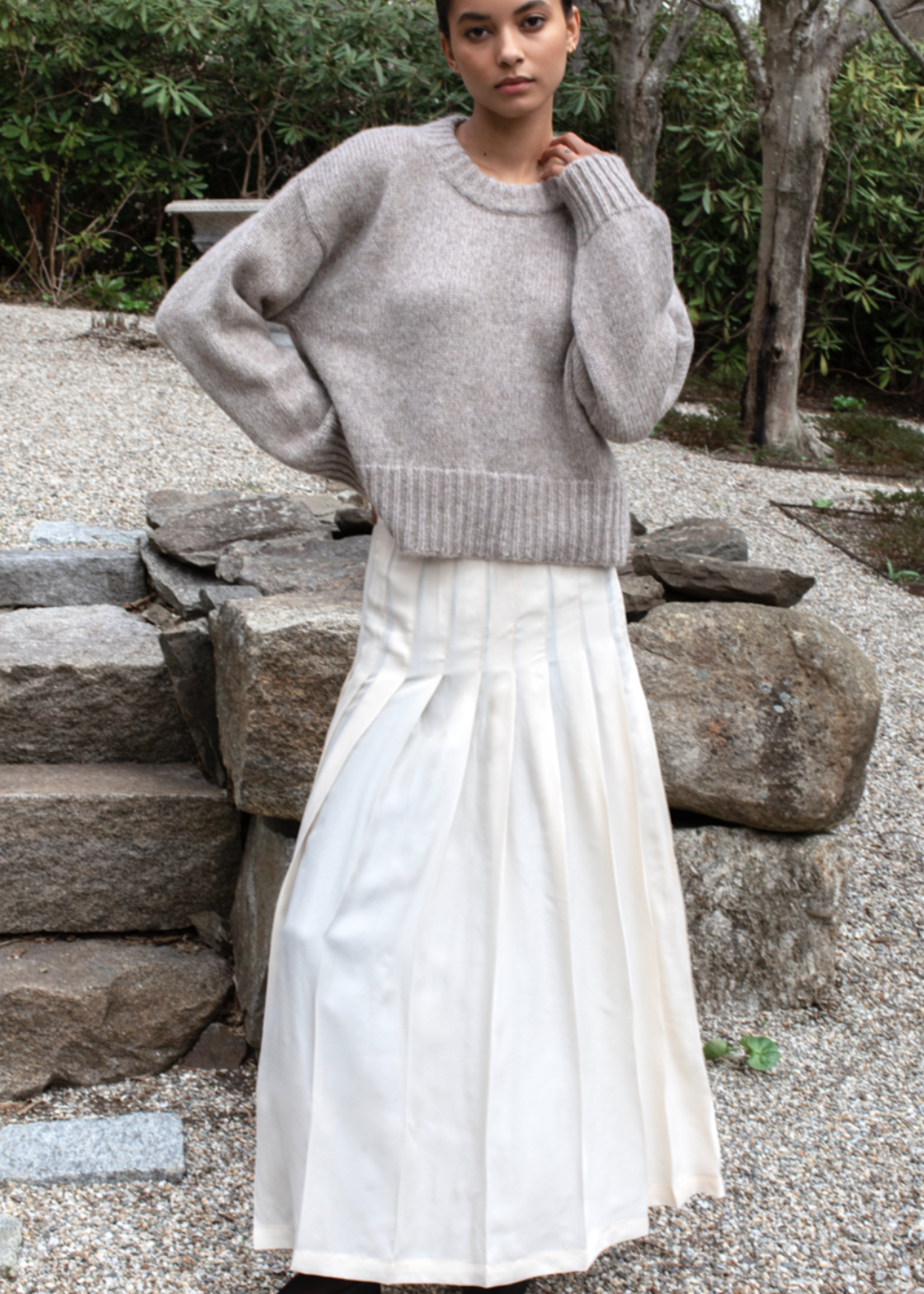 Emerson Fry Atelier Pleated Skirt
