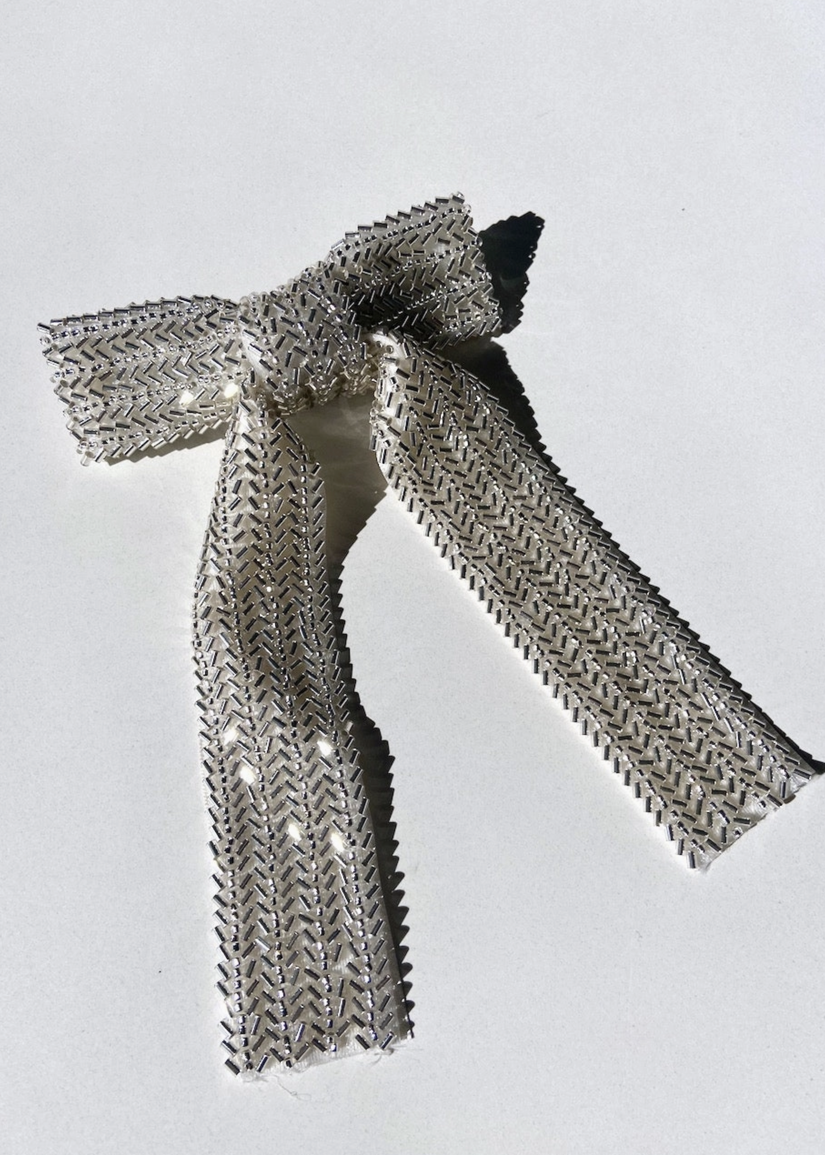 SE Beaded Hair Bow