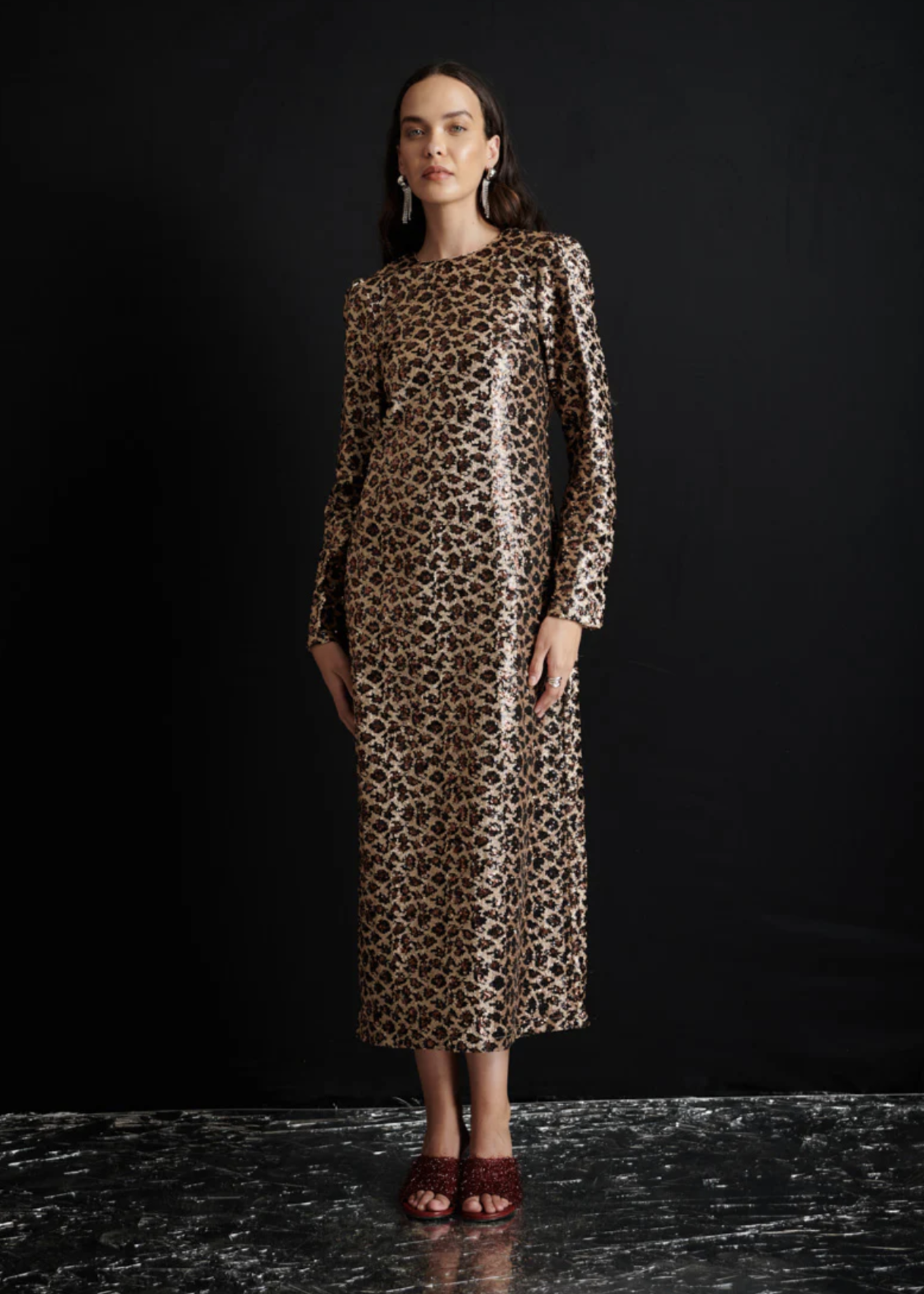 Ghospell Yara Sequin Dress