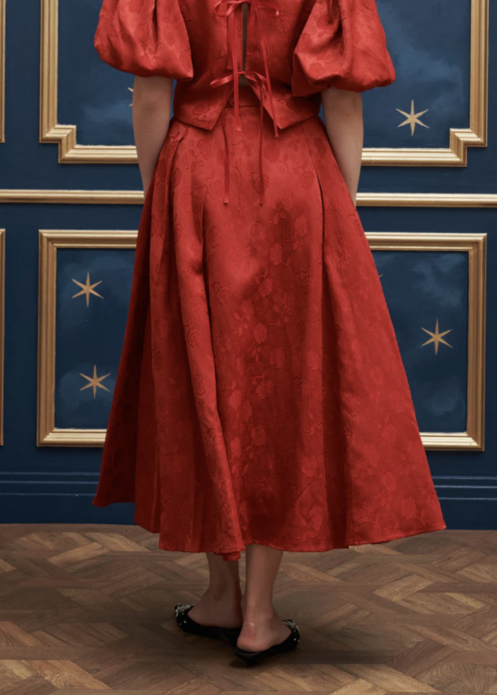 Sister Jane Charm Jacquard Midi