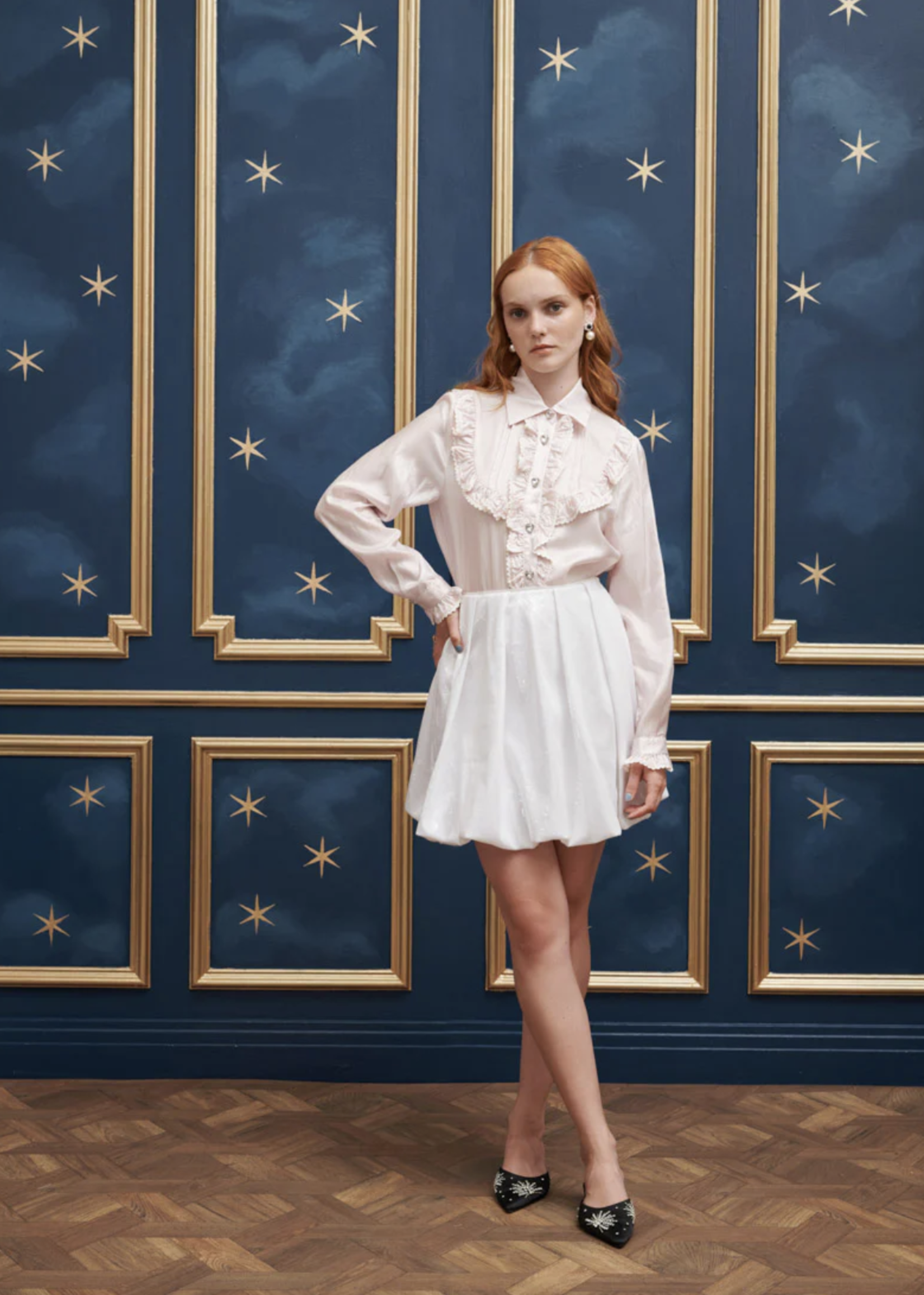 Sister Jane Glass Sequin Bubble Skirt