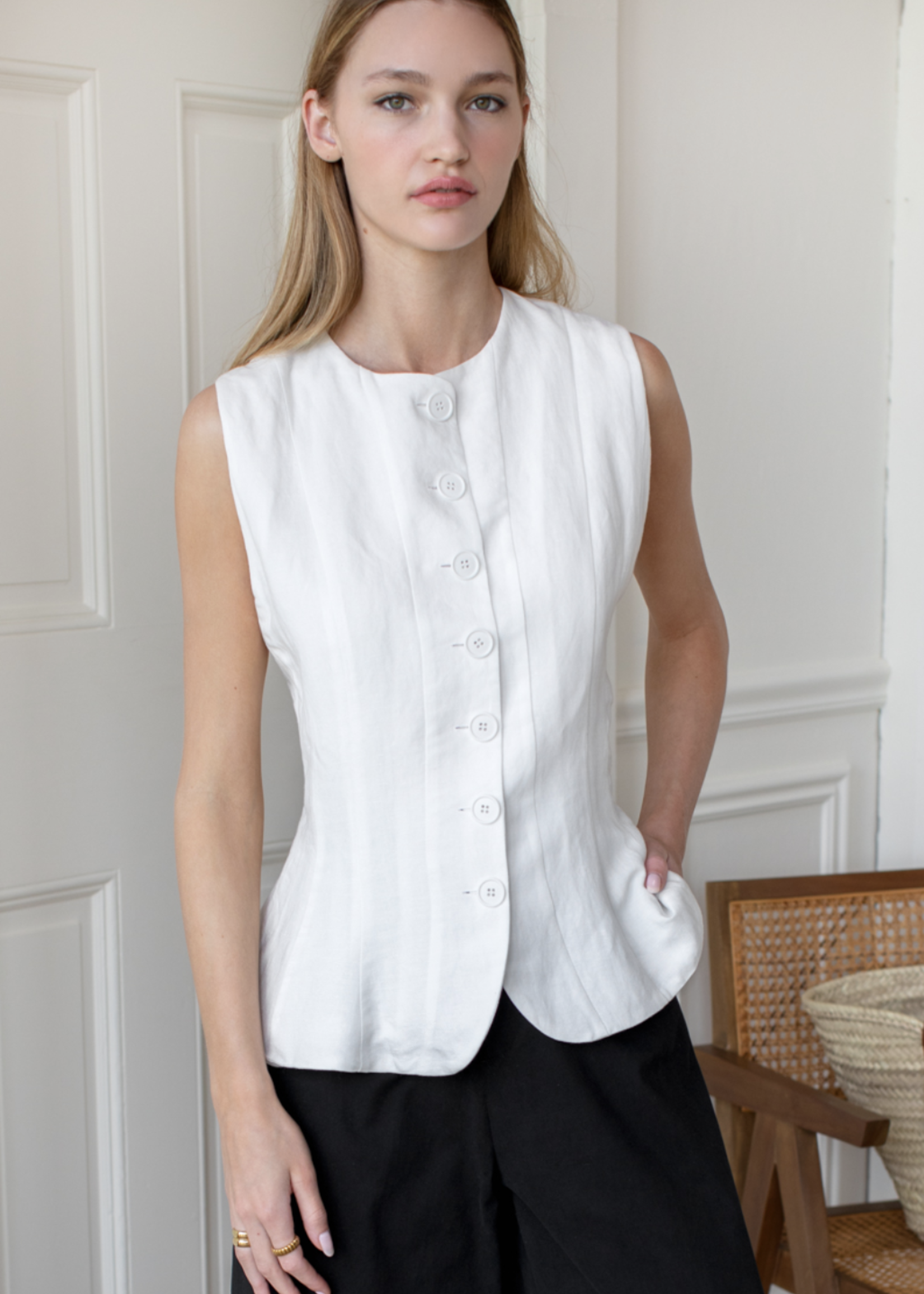 Emerson Fry Iris Sleeveless Top