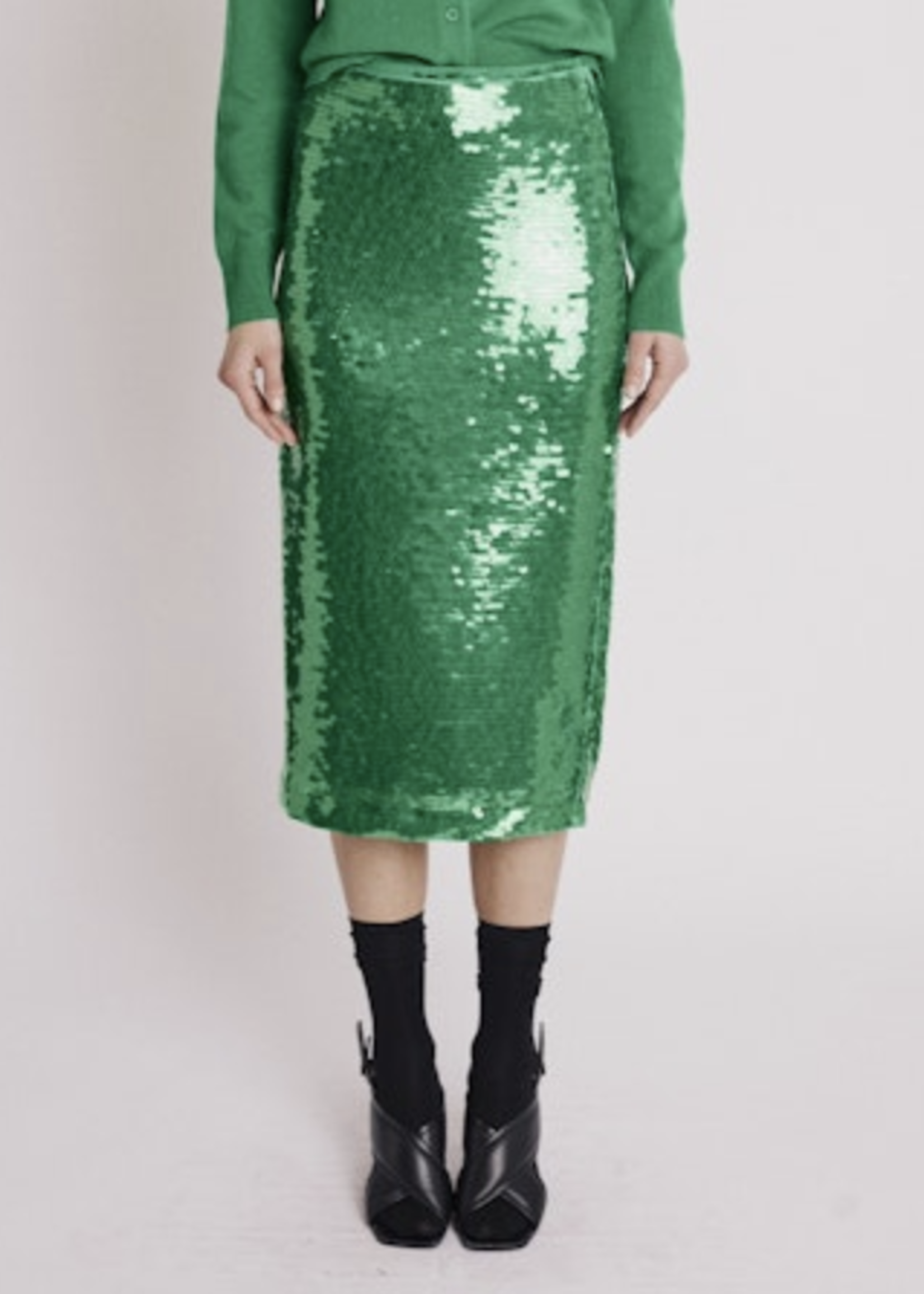 Berenice Jamy Sequin Skirt