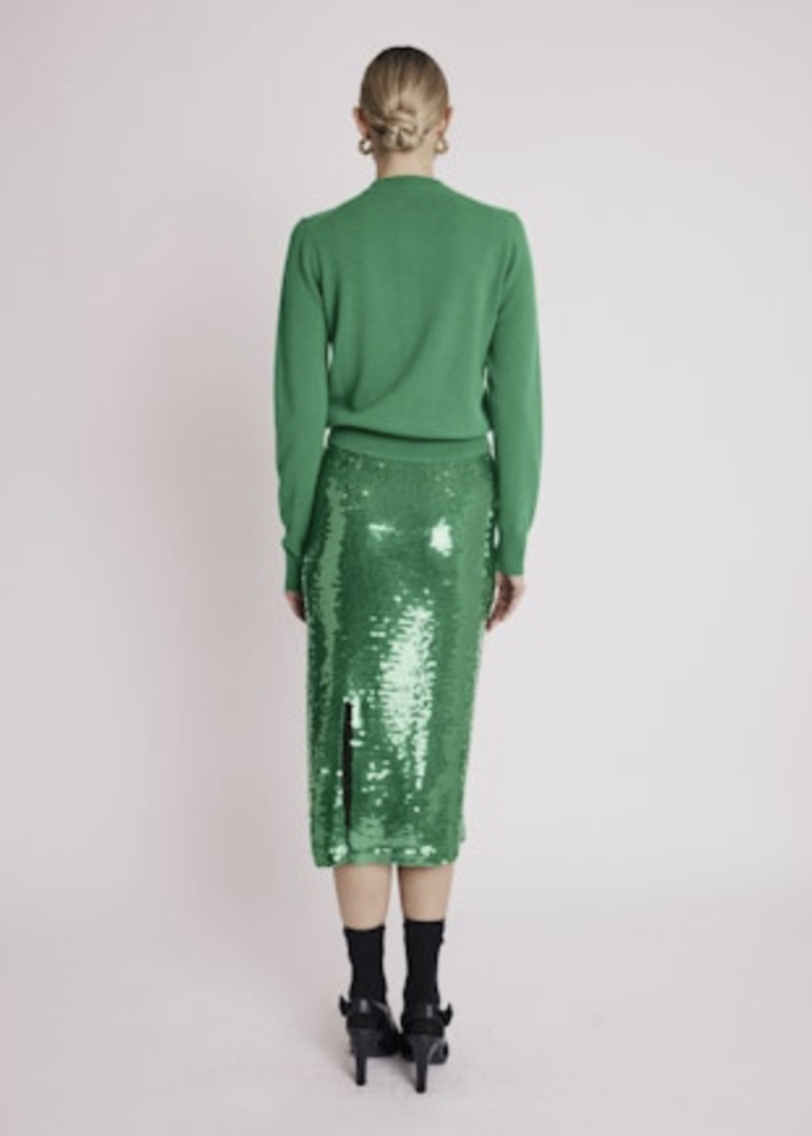 Berenice Jamy Sequin Skirt