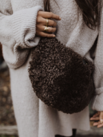 YBH Shearling Sling Rich Brown
