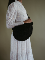 YBH Shearling Sling Black