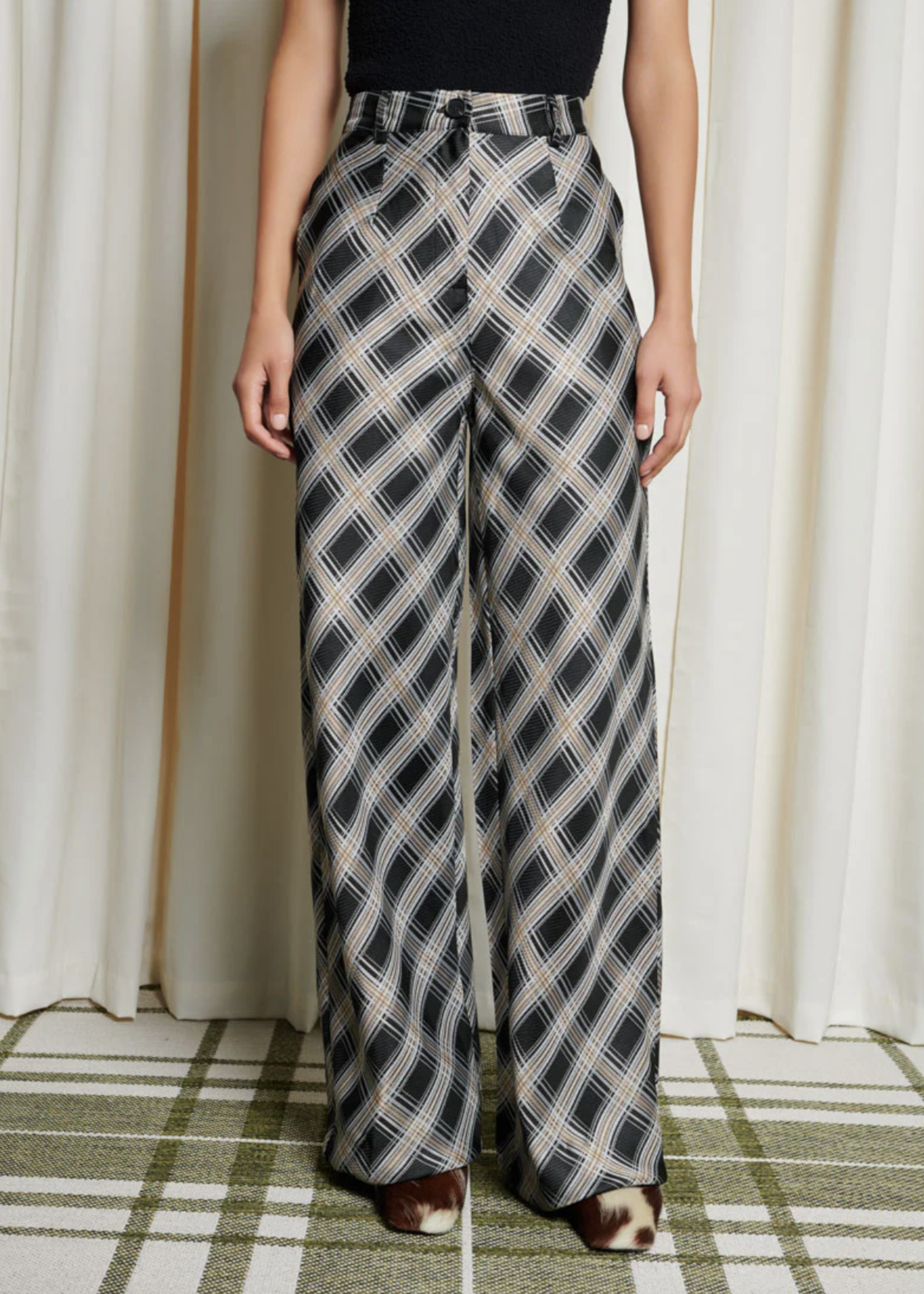 Ghospell Morven Check Trouser