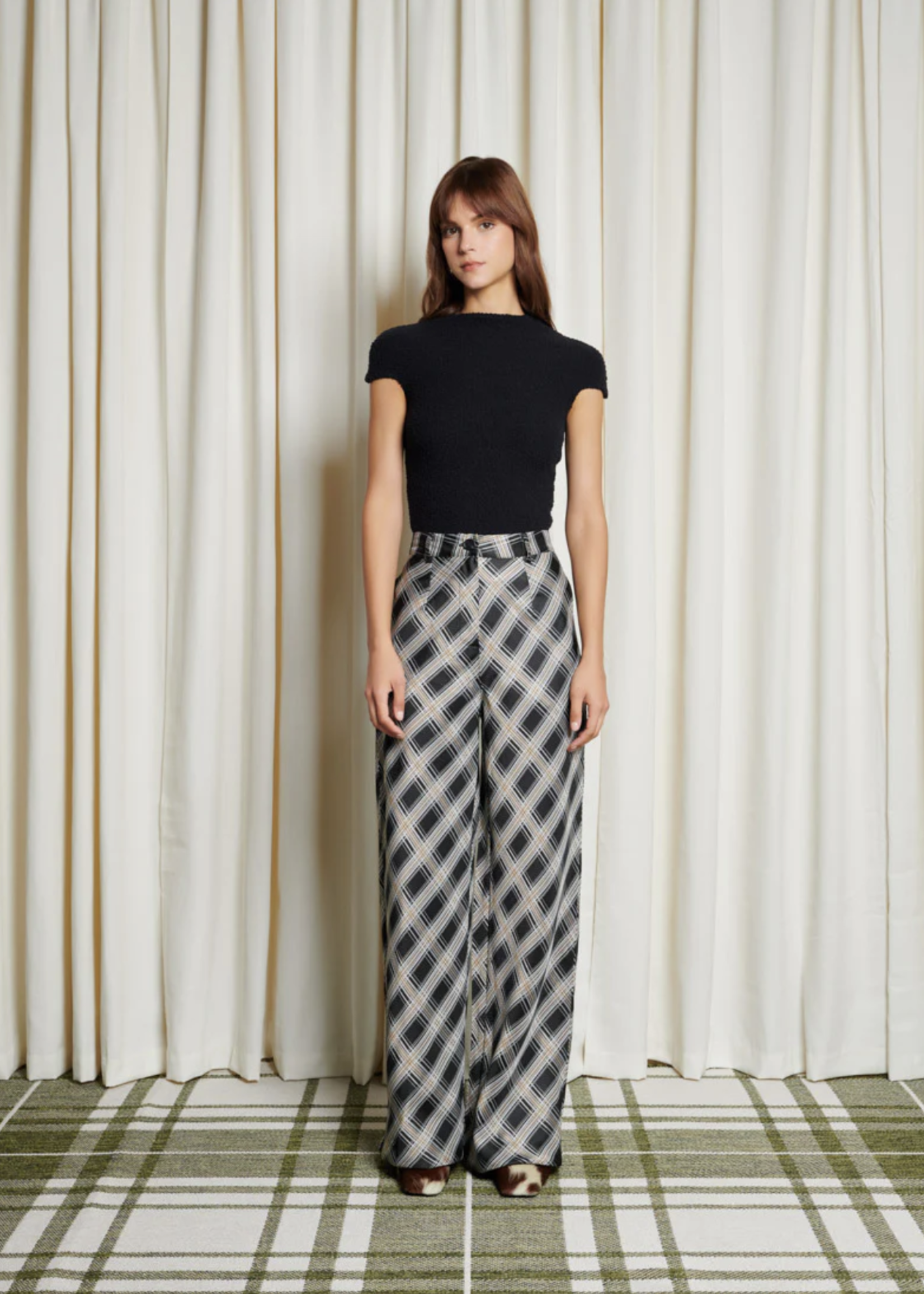 Ghospell Morven Check Trouser