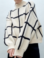Little Lies Check Mate Sweater