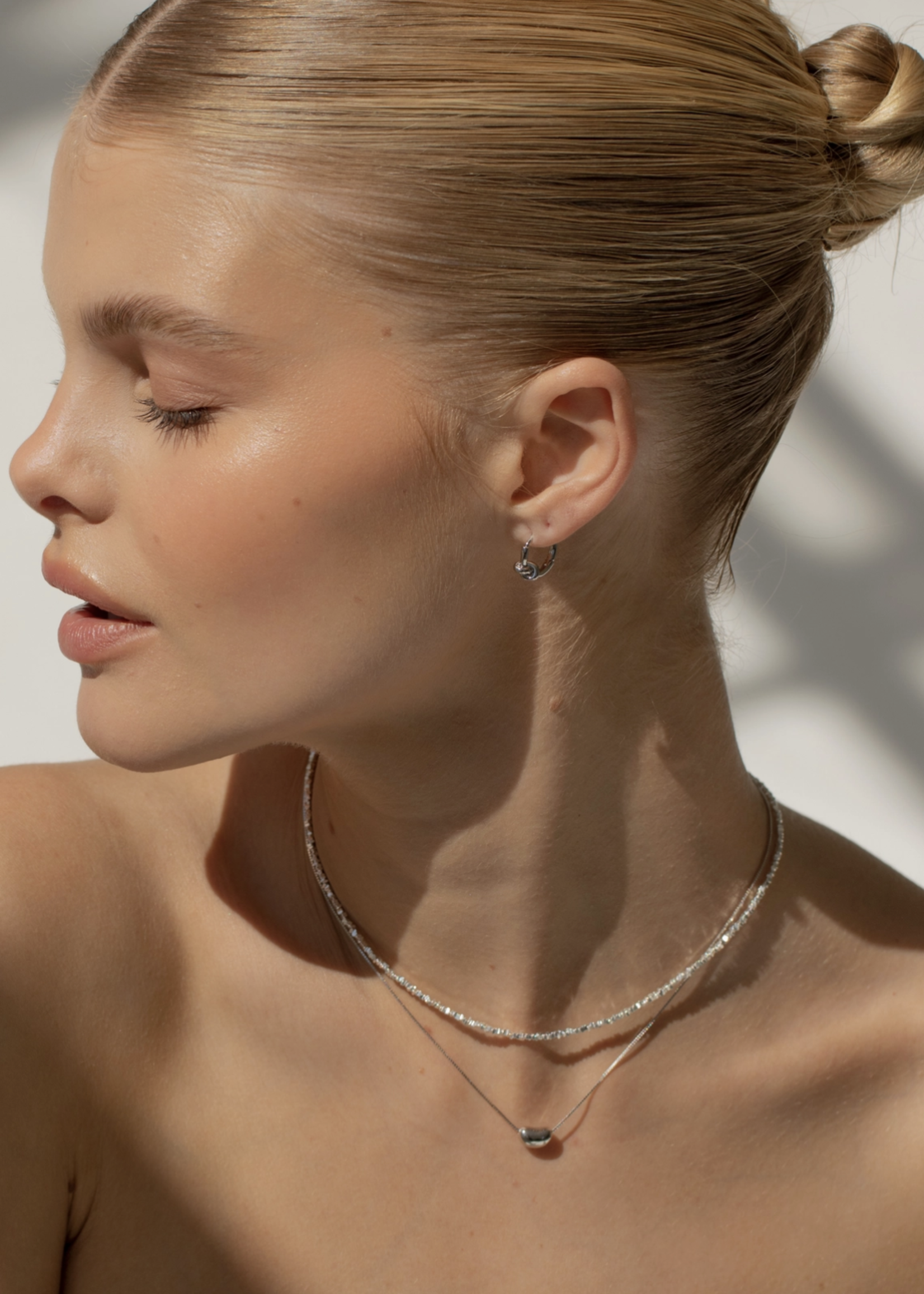 Mini Knotted Hoop