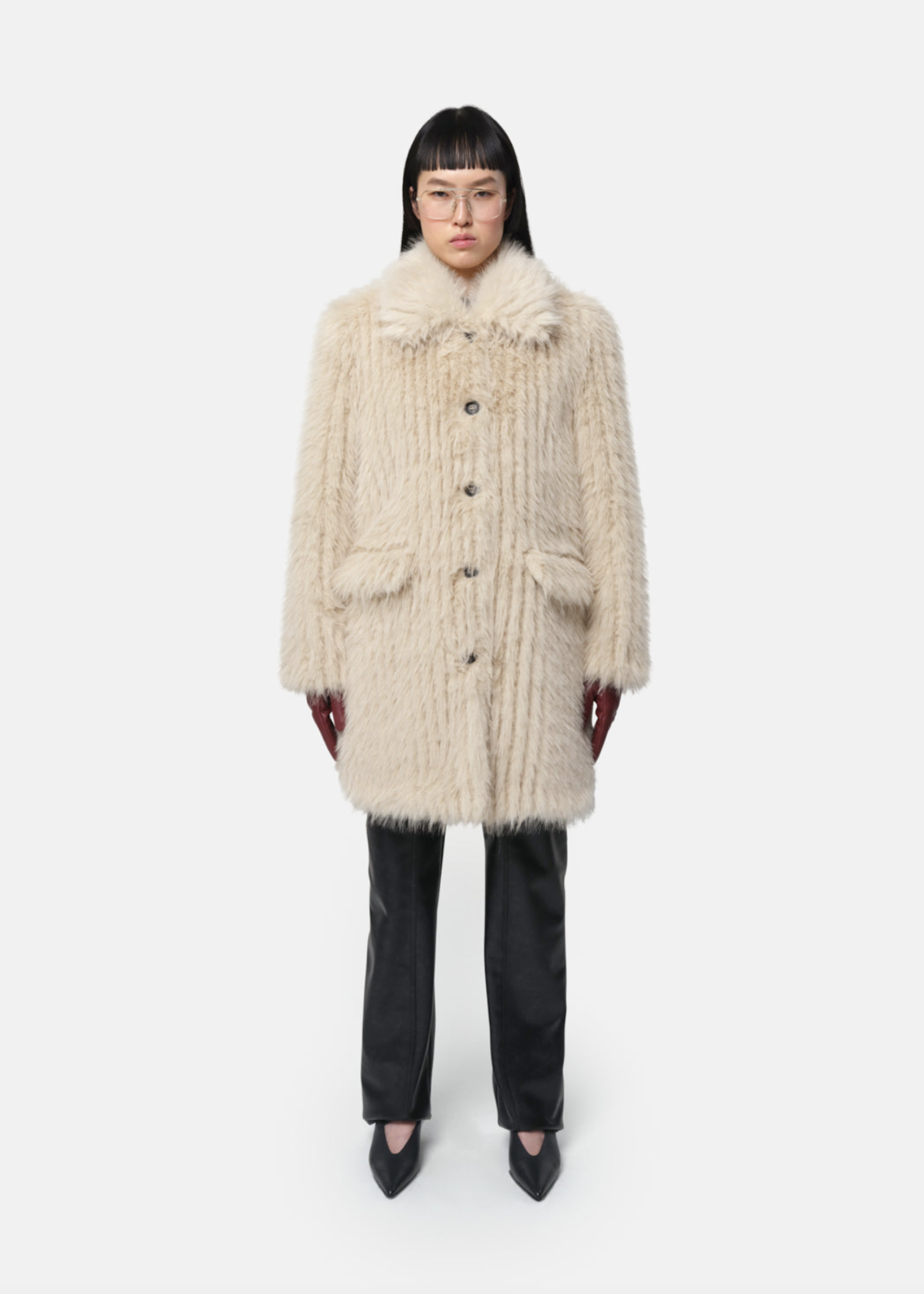 APPARIS Pamela Mid-Length Coat