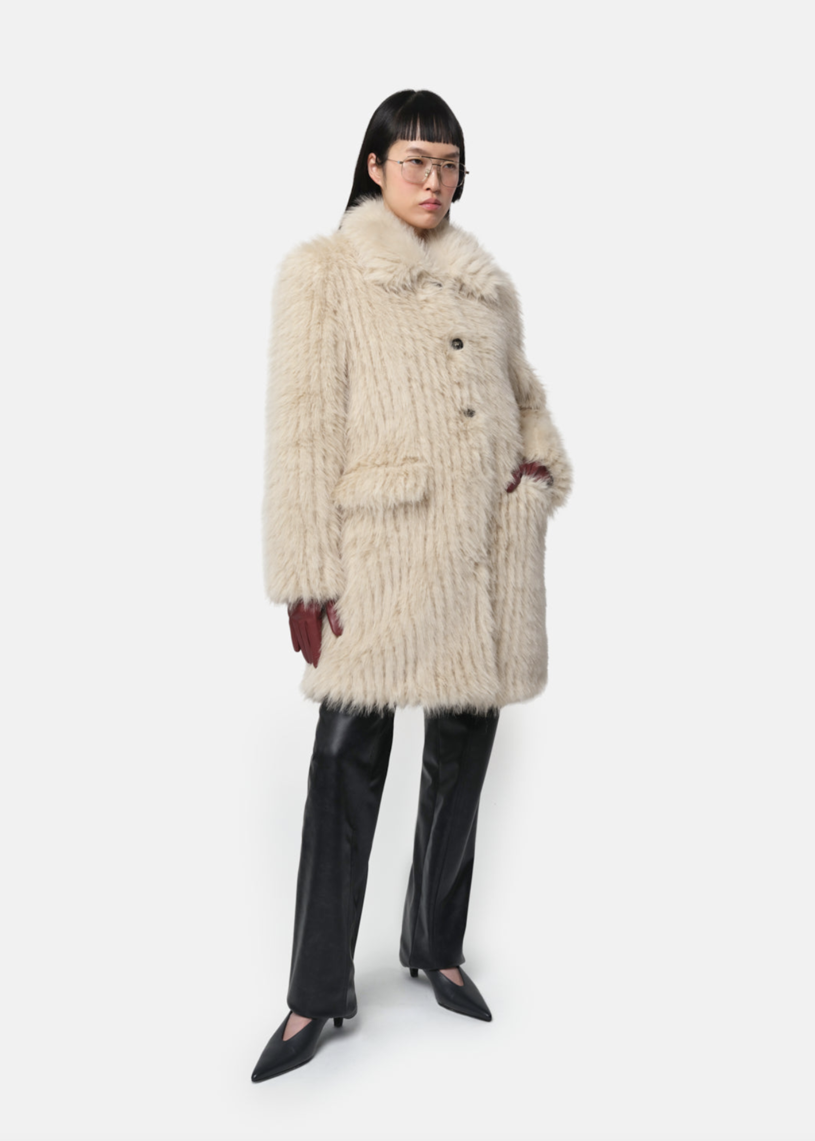 APPARIS Pamela Mid-Length Coat