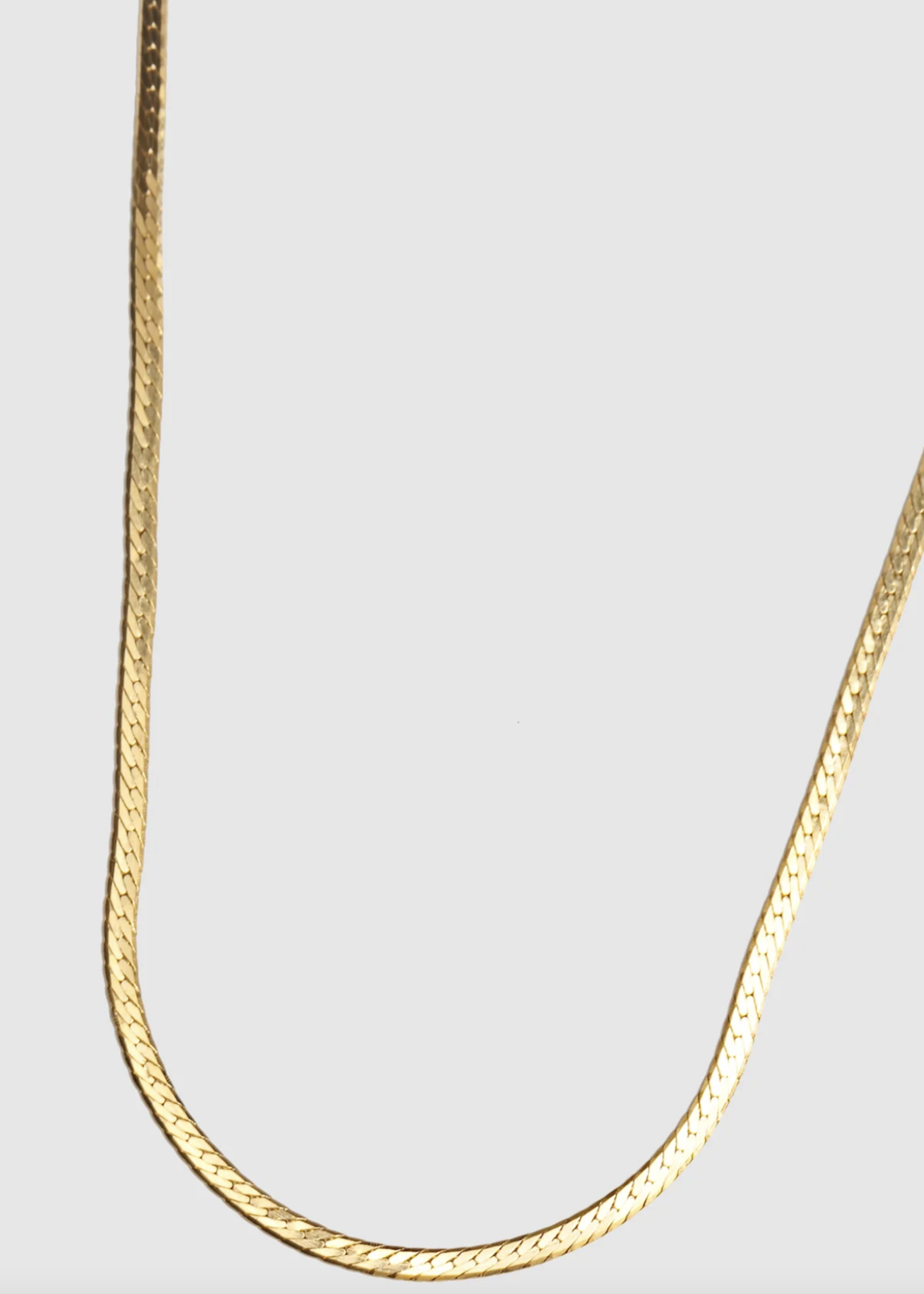 Wolf Circus Gold Thin Herringbone Chain