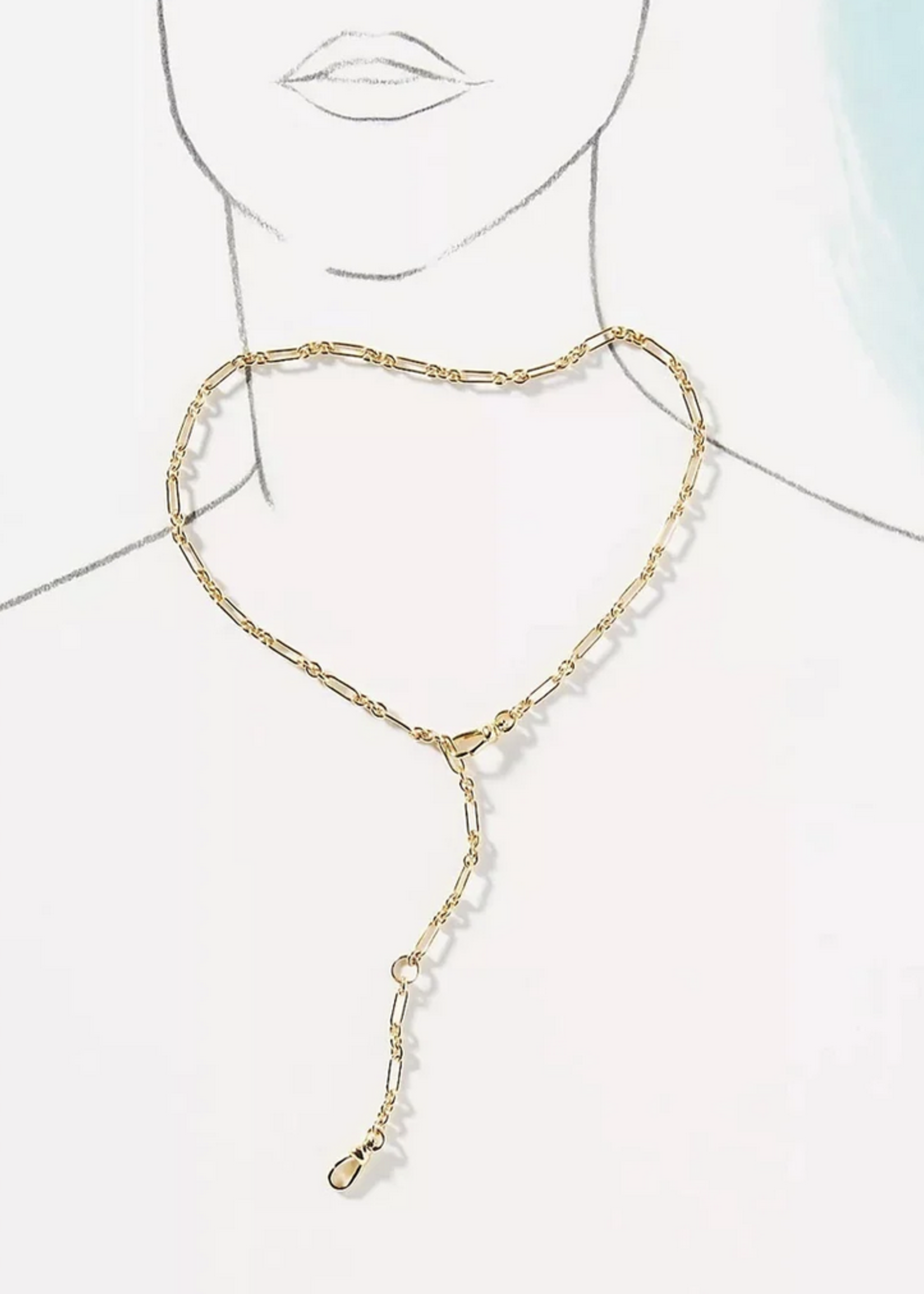 Phyllis & Rosie XO Necklace Lariat