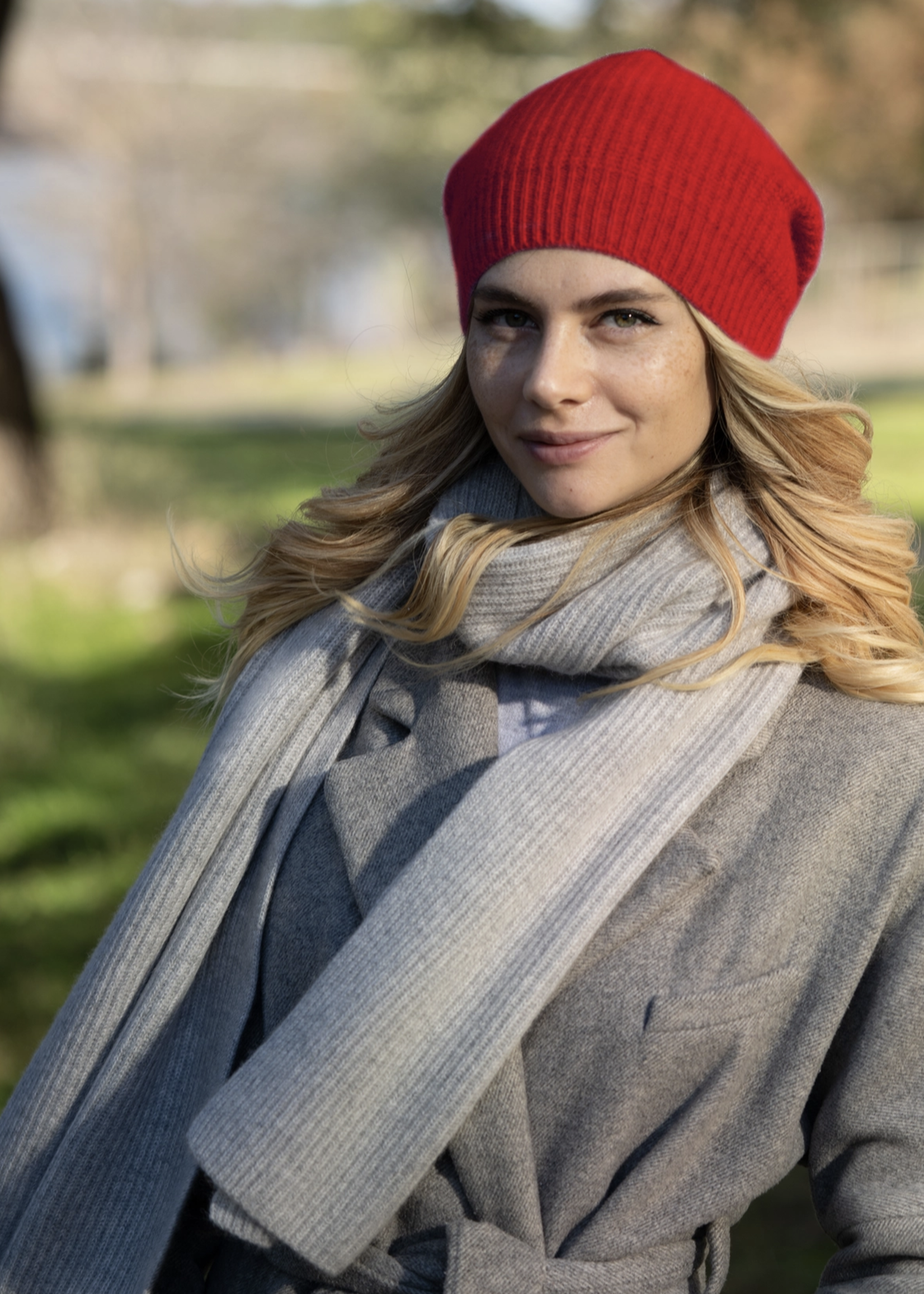 Amato Cashmere Rib Hat