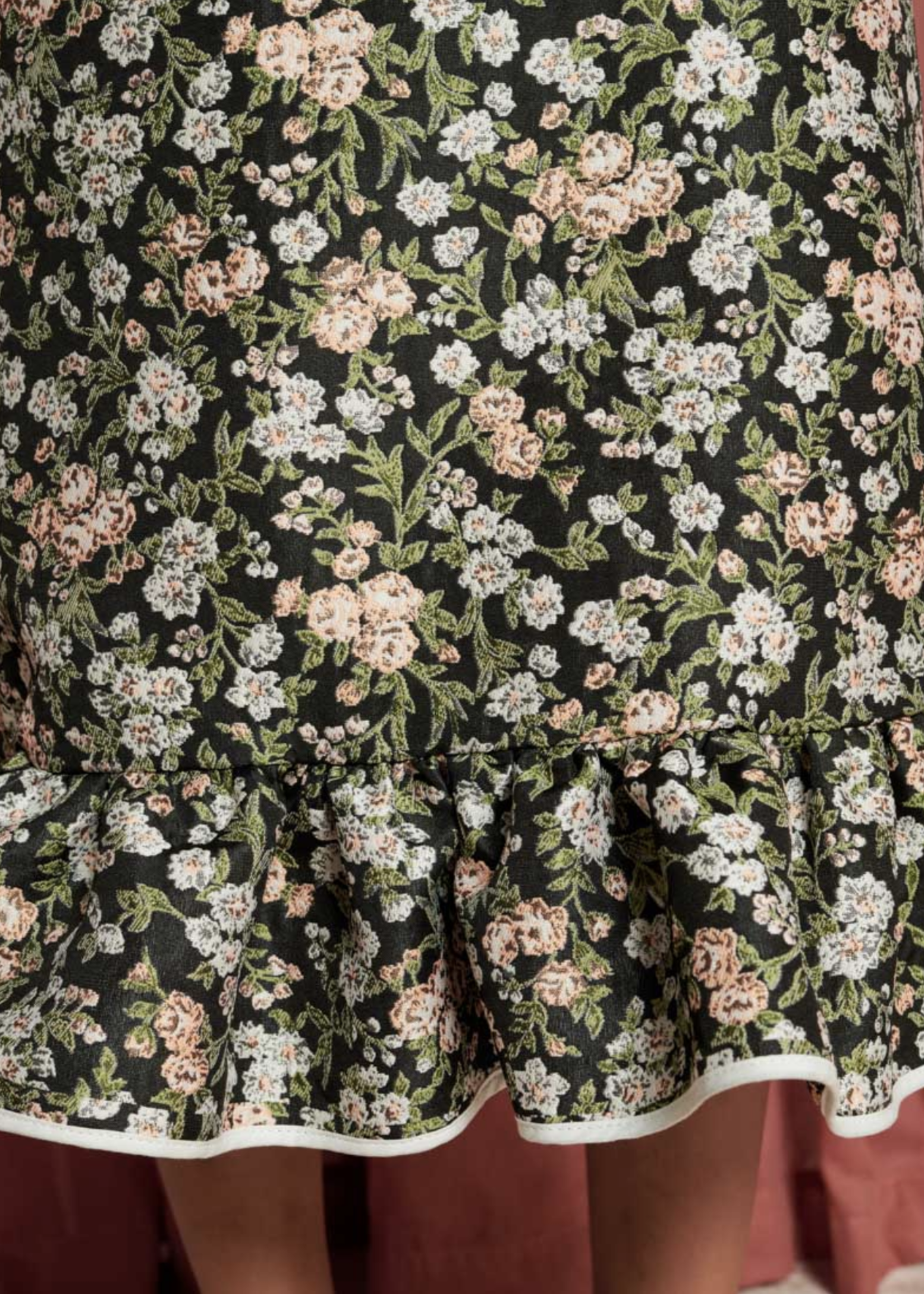 Sister Jane Graces Jacquard Midi Skirt