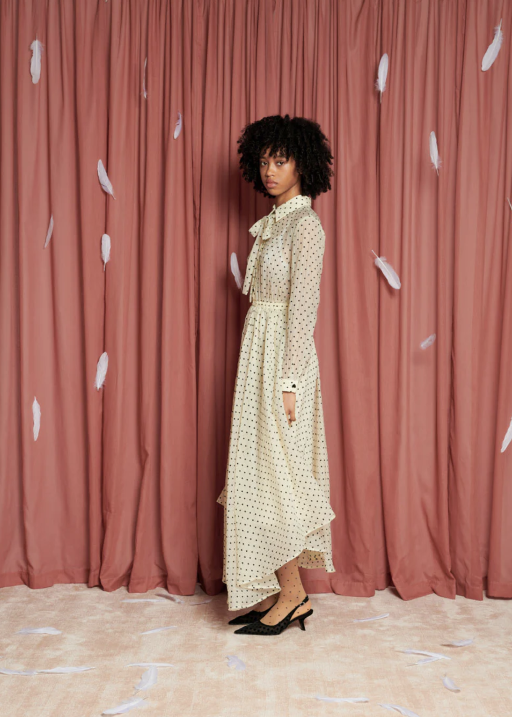 Sister Jane Dove Hearts Maxi Dress