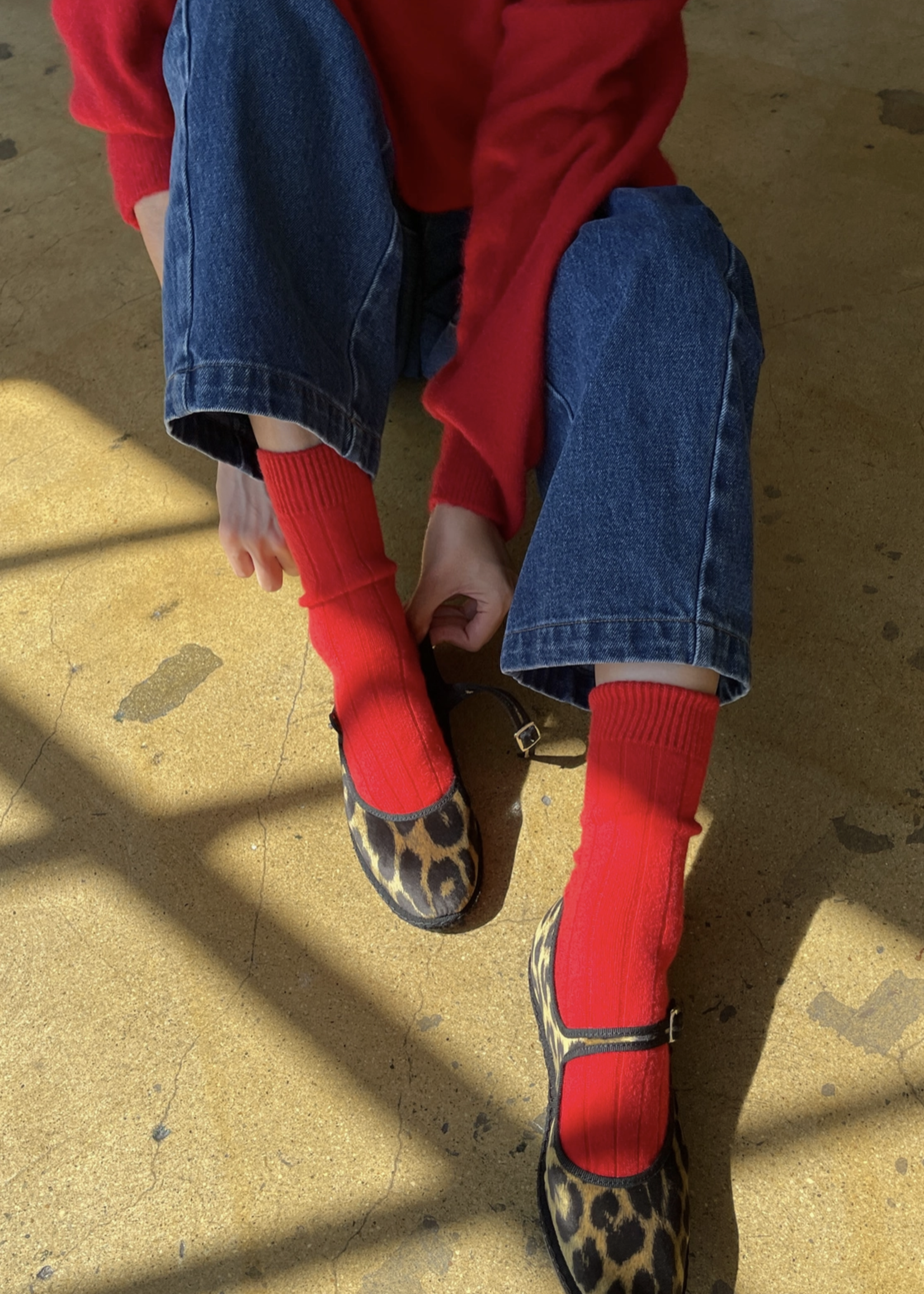 Le Bon Classic Cashmere Socks
