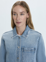 PISTOLA Jules Fitted Denim Shirt