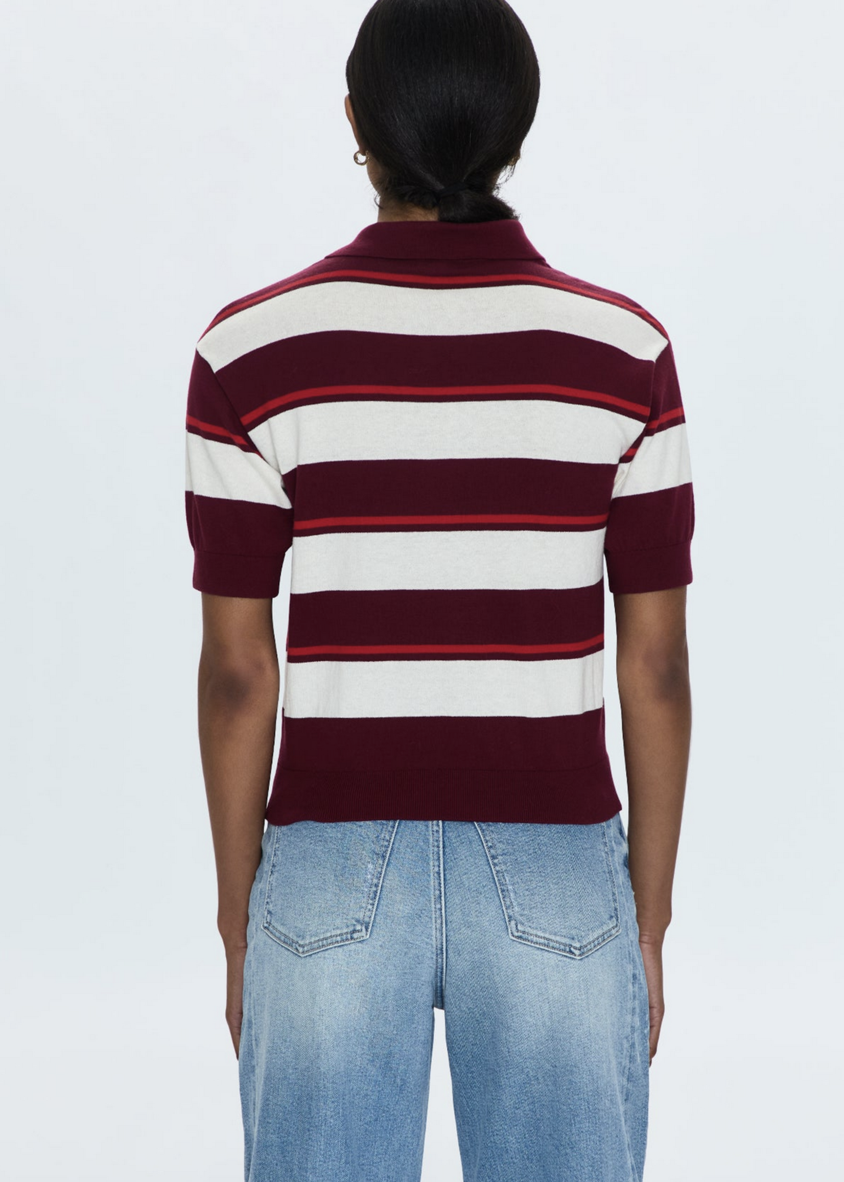 PISTOLA Drea Cropped Polo