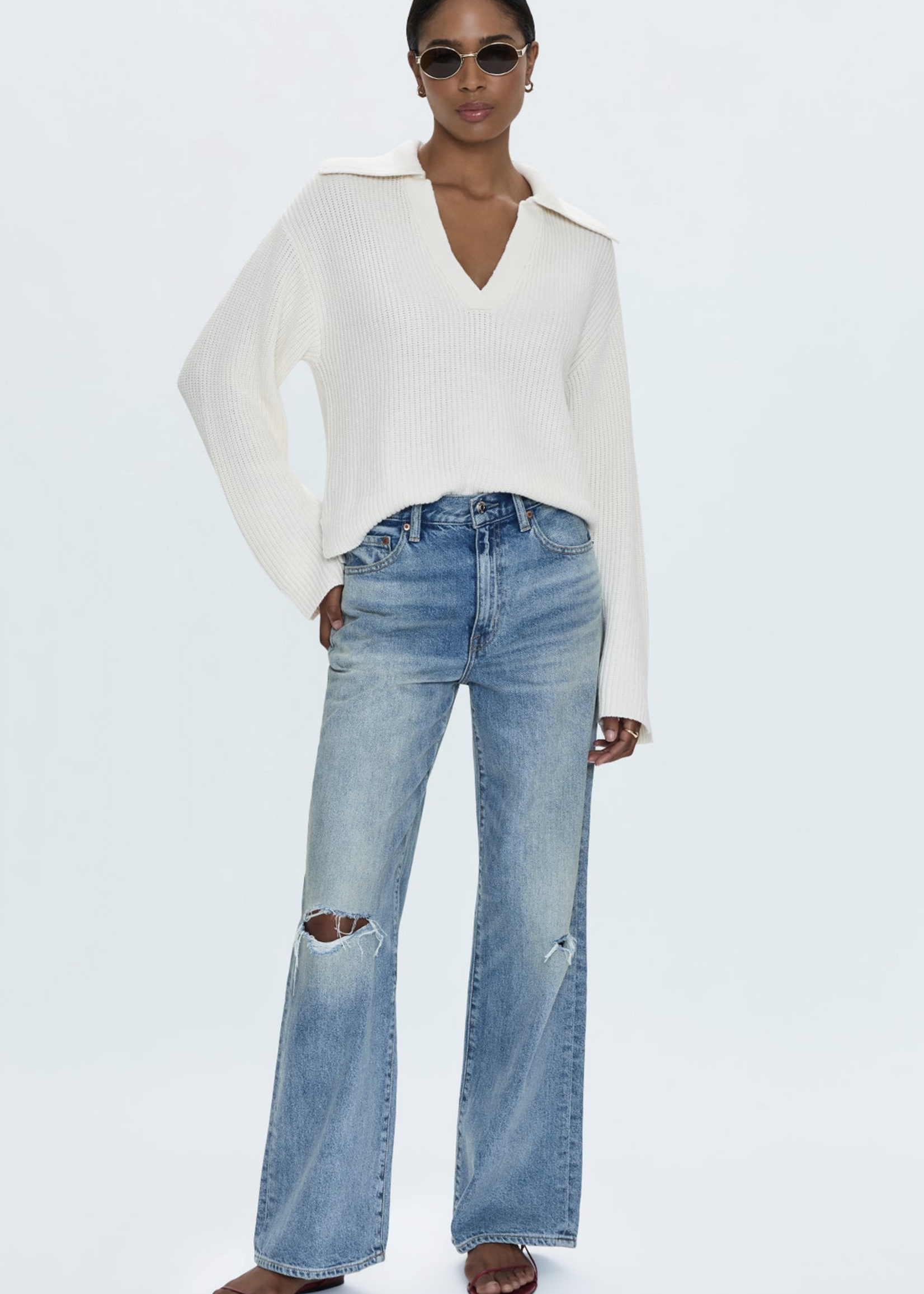 PISTOLA Hendrix High Rise Relaxed Jean