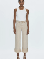PISTOLA Ryder High Rise Cuffed Straight