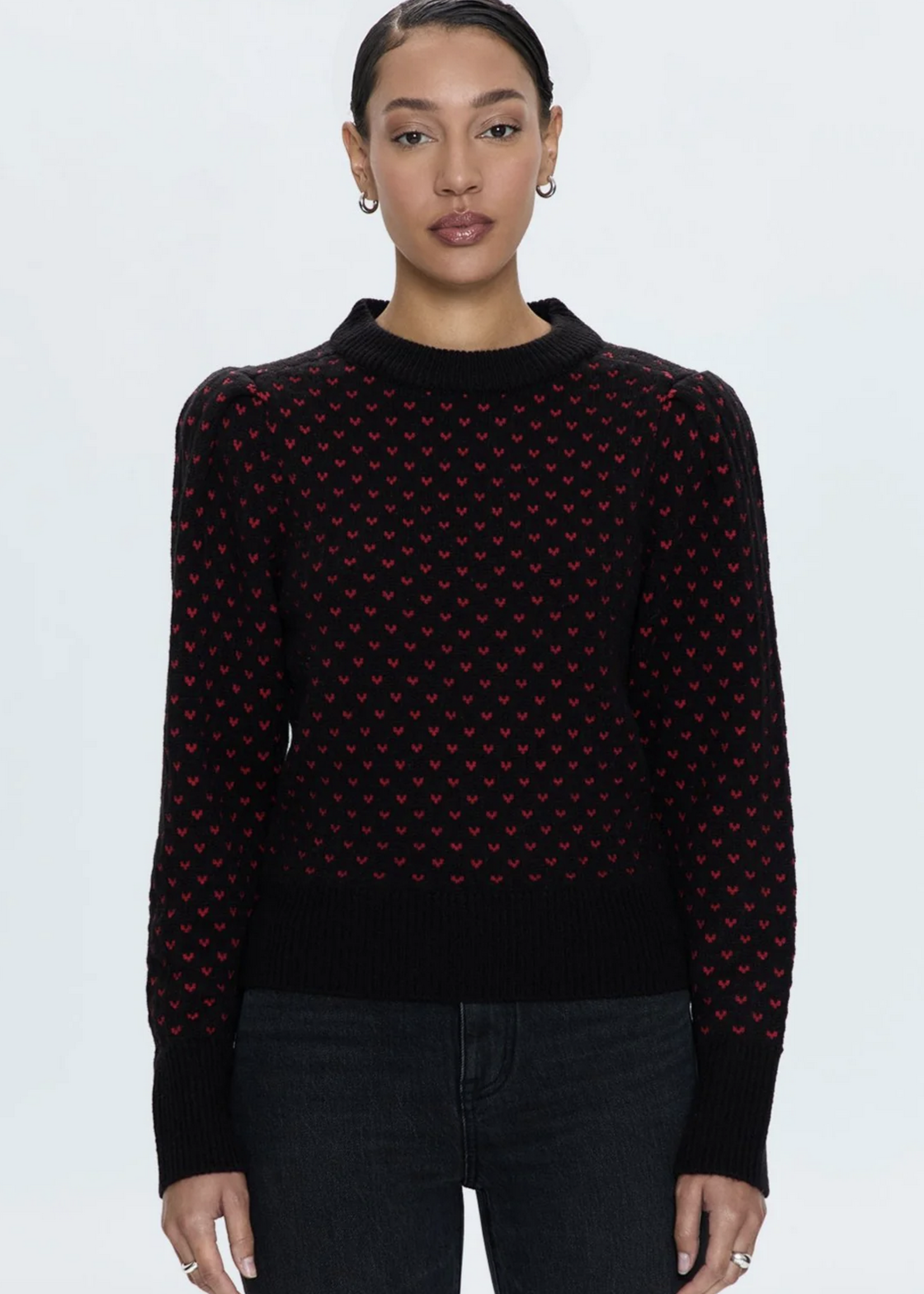 PISTOLA Coco Puff Sleeve Sweater