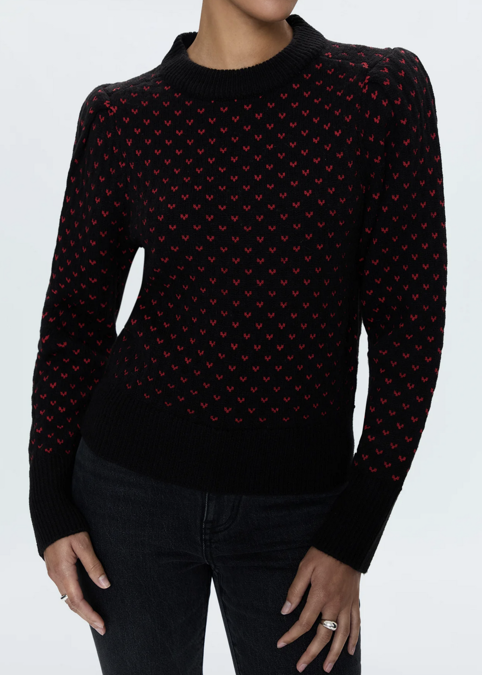PISTOLA Coco Puff Sleeve Sweater
