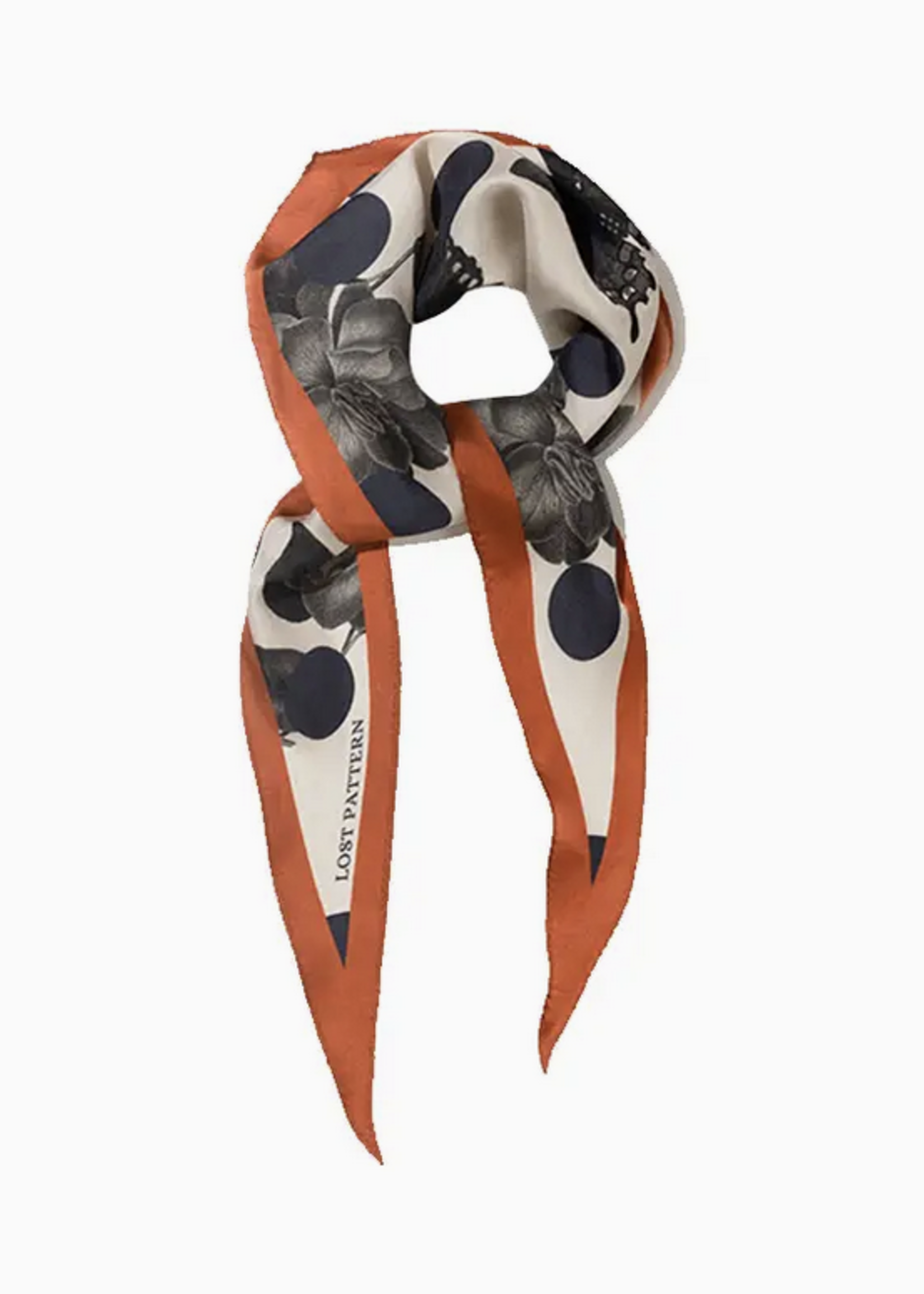 Lost Pattern Silk Diamond Neckerchief