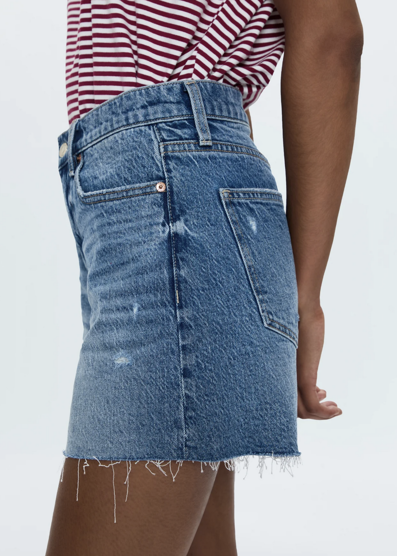 PISTOLA Kennedy Relaxed Mid Rise Short