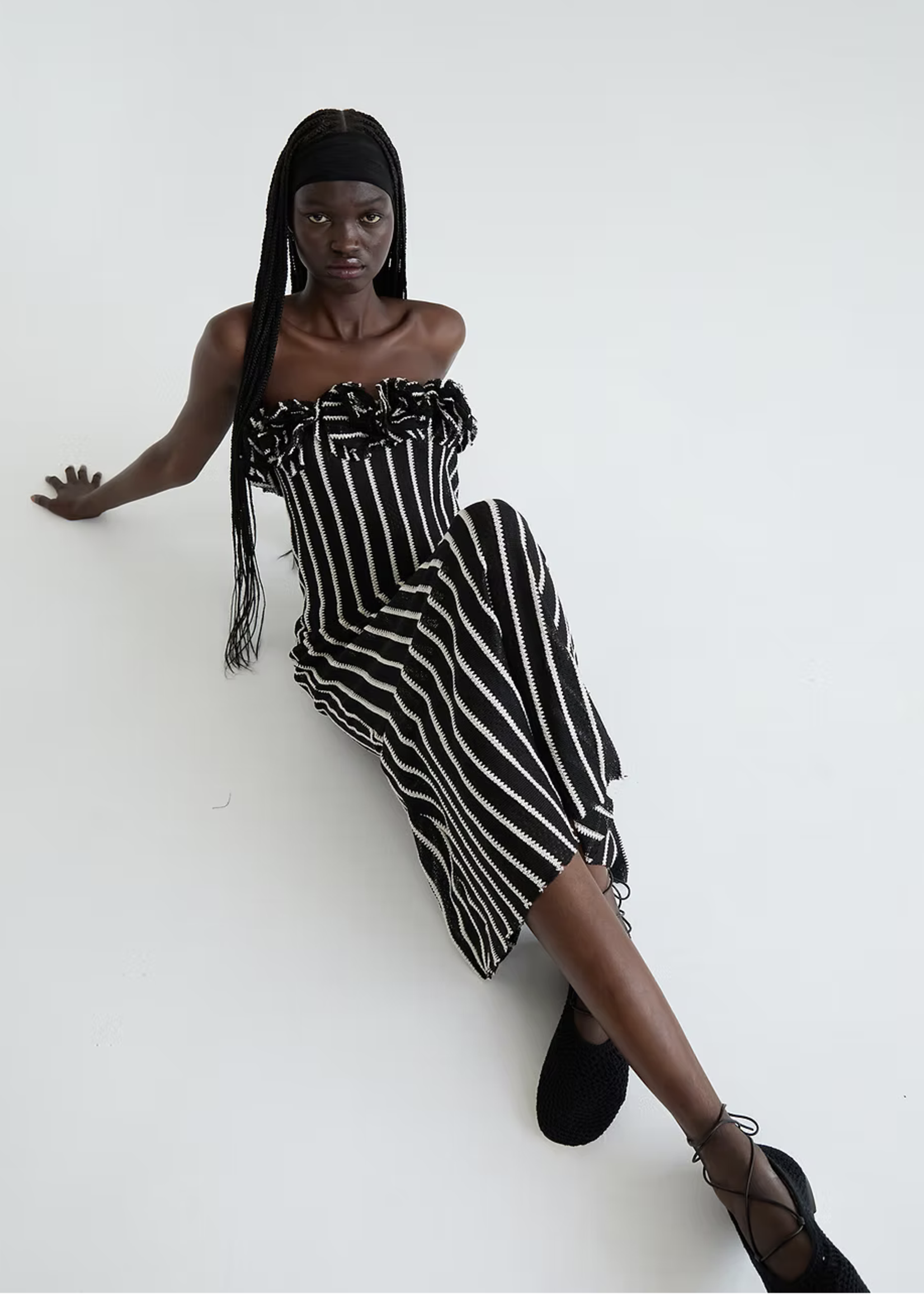 Tach Anissa Knitted Fabric dress