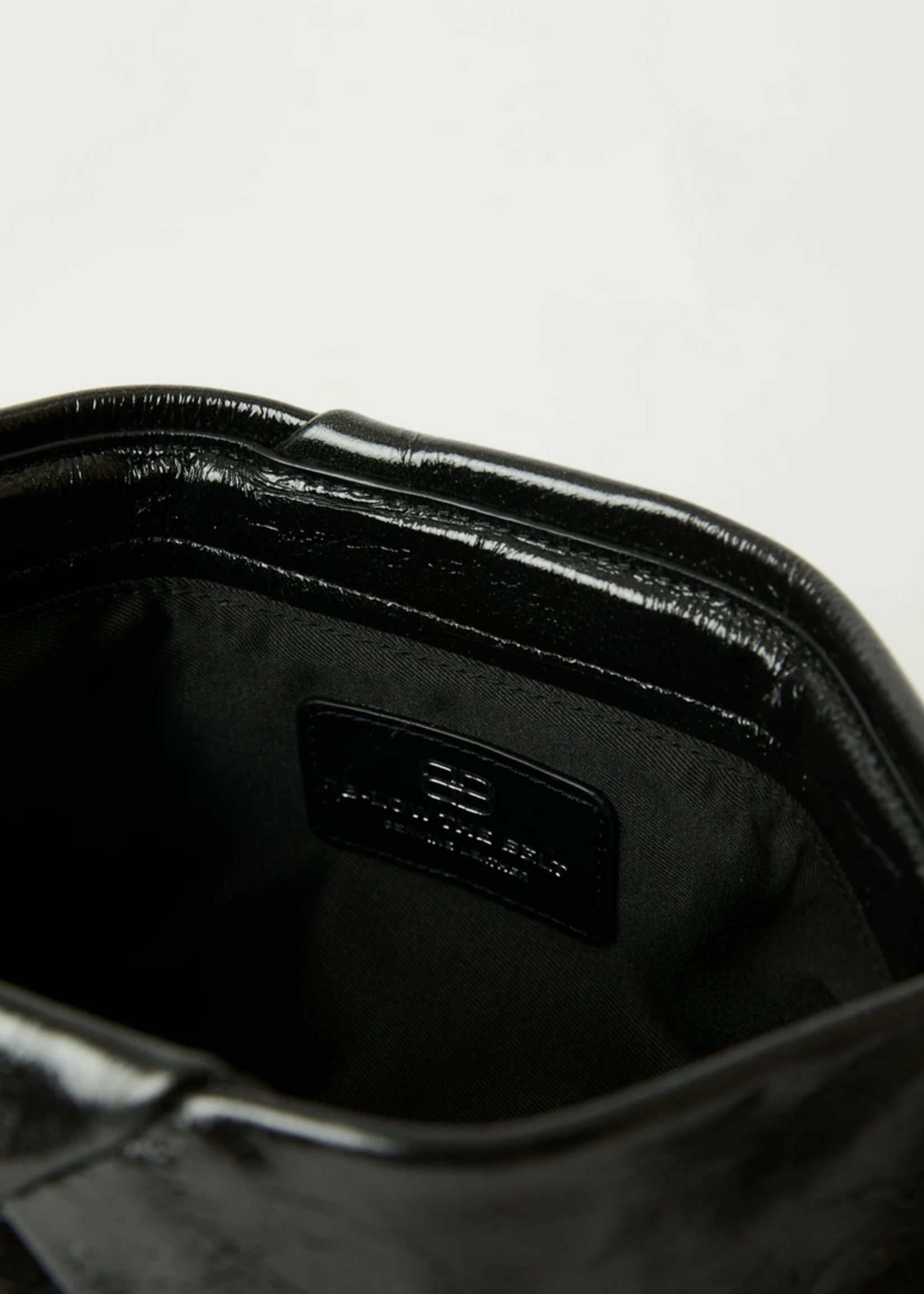 B-Low Jino Distressed Patent Clutch