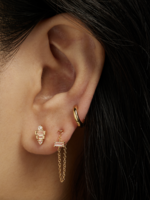 Mod+Jo Rooney Baguette Studs