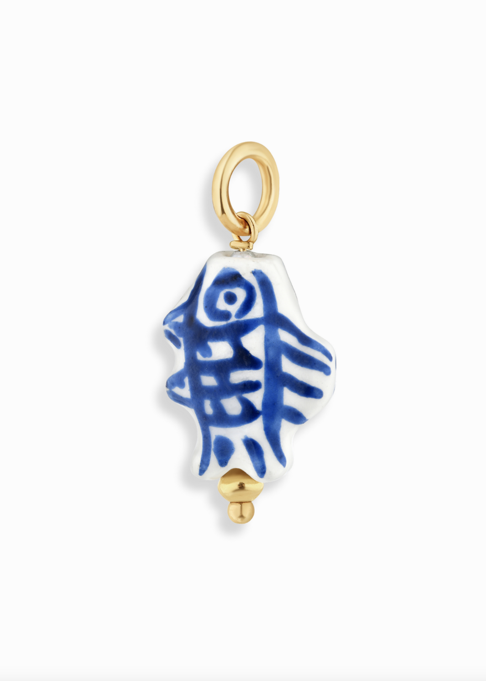 Mod+Jo Petra Ceramic Fish Charm