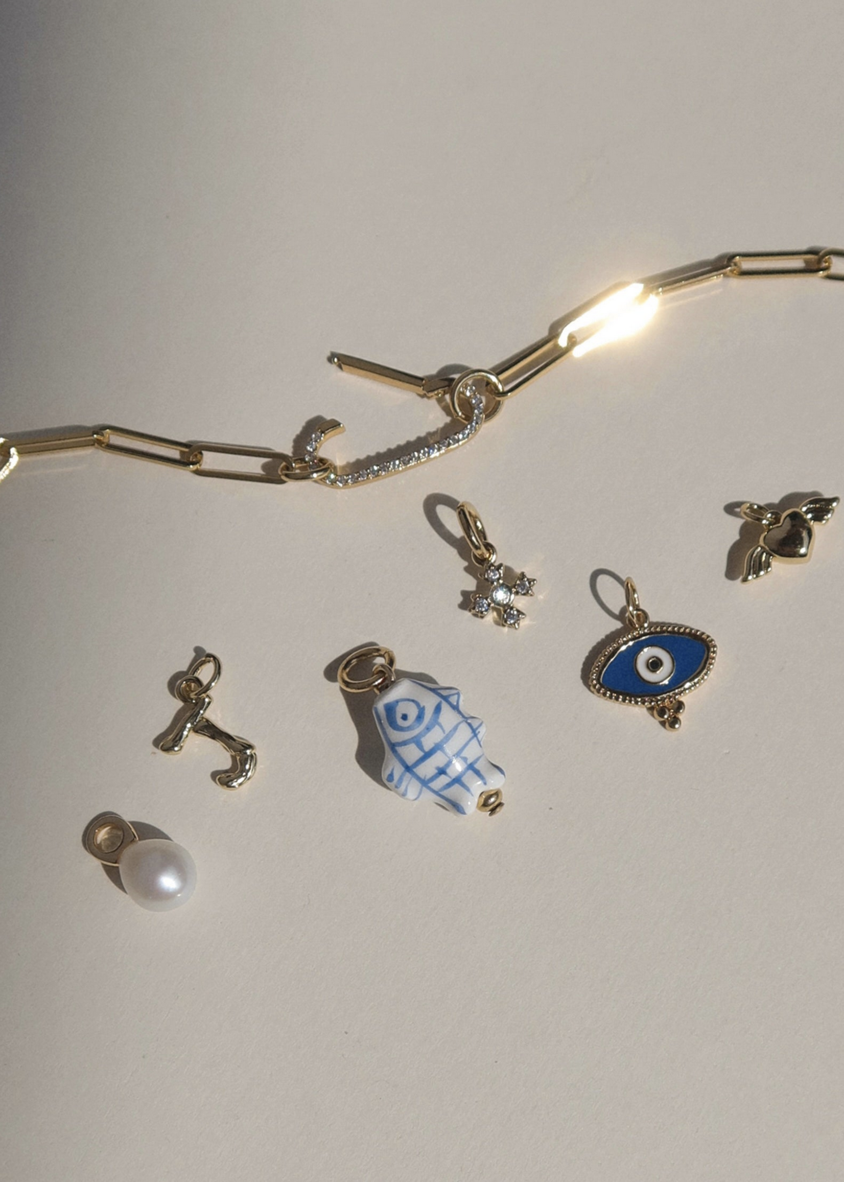 Mod+Jo Petra Ceramic Fish Charm