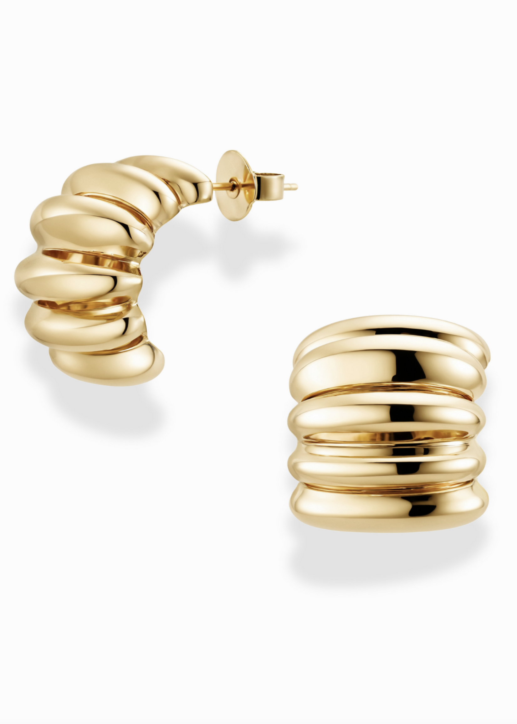 Mod+Jo Laurel Studs