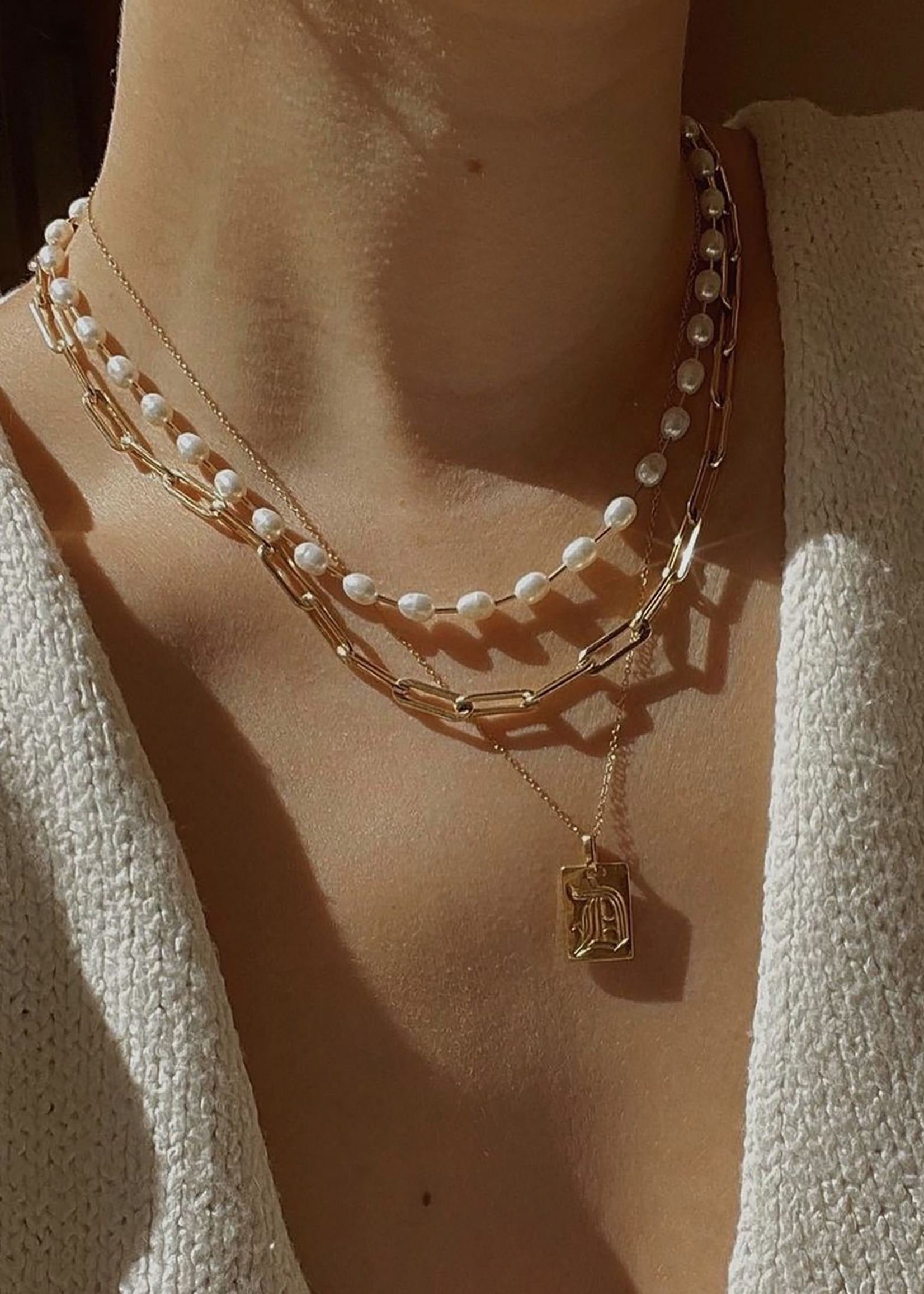 Mod+Jo Talia Pearl Necklace