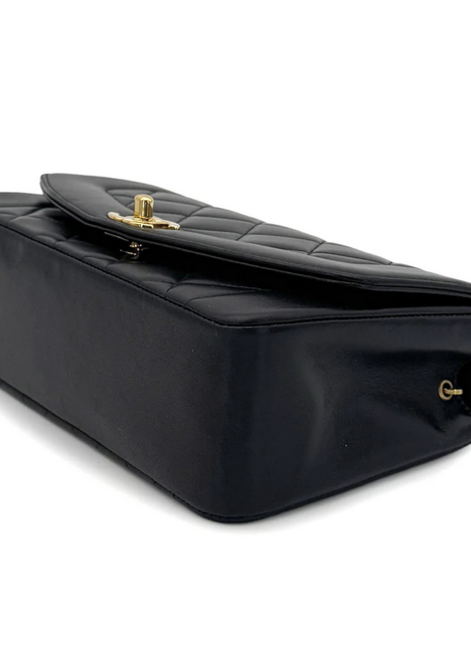 CHANEL Black Vintage Small Diana Flap